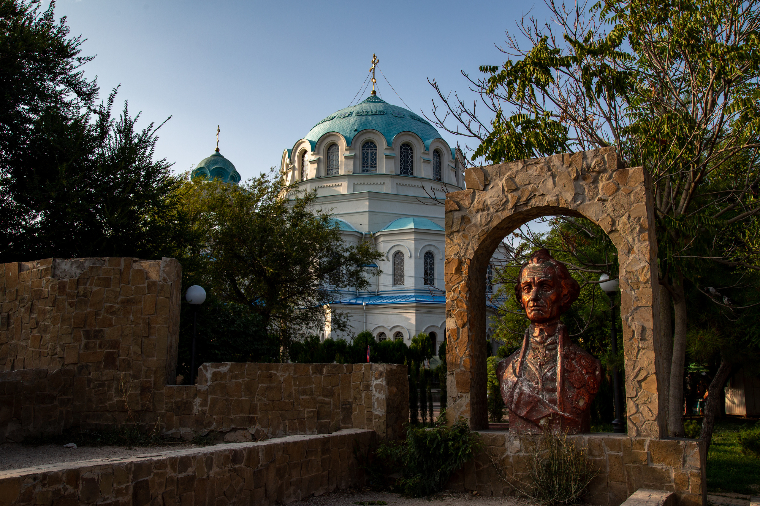 Памятник Суворову в Евпатории