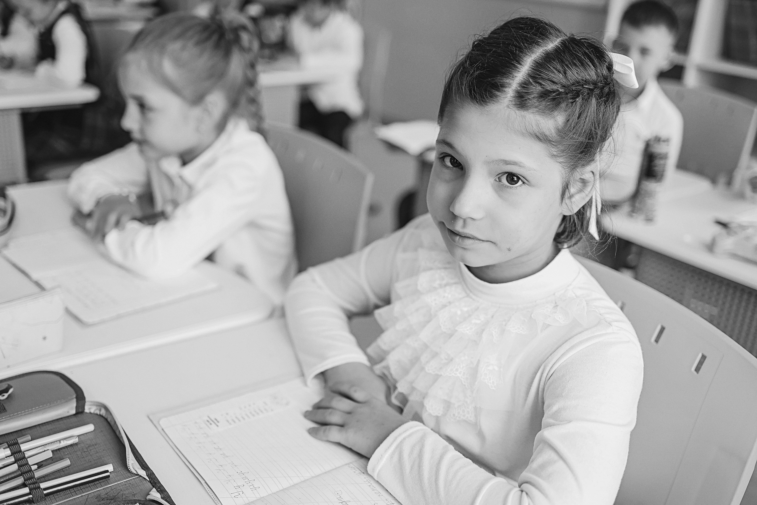 Один день в школе 1 класс. Семейный фотограф Тюмень, фотограф на роды Салмина Мария