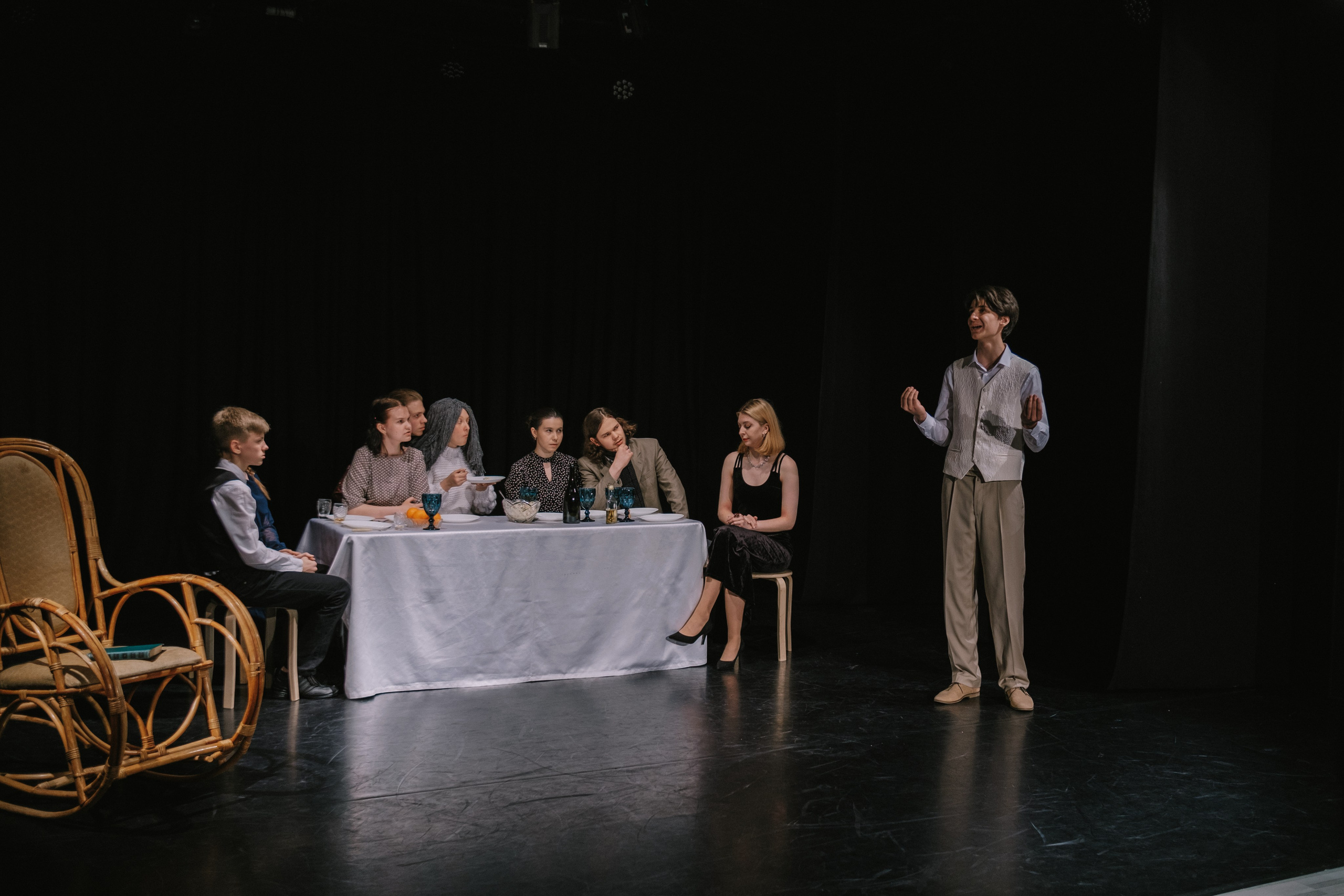 Детская театральная студия «Ирбис», спектакль. Репортажный и портретный фотограф в Москве Илья Спиридонов