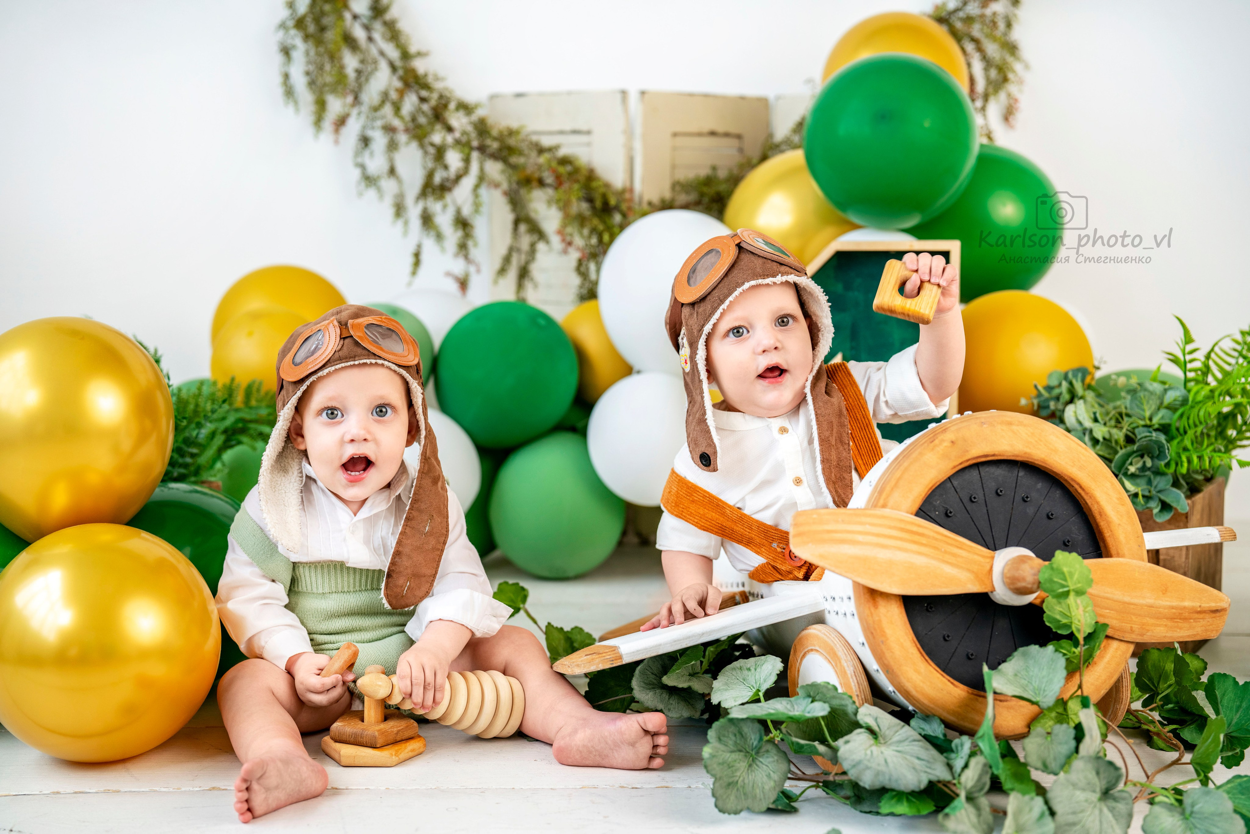 Двойняшки. Детский и семейный фотограф в Москве Анастасия Стегниенко