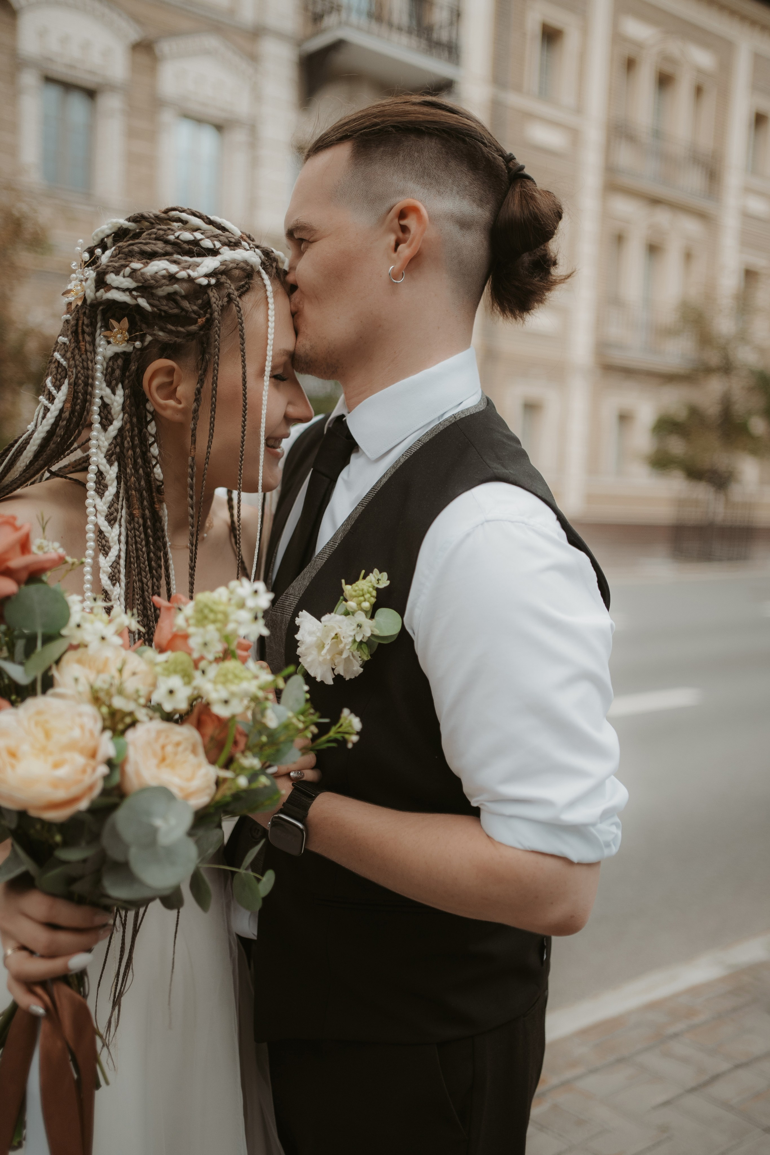 Женя и Рита, свадебная прогулка по Казани. Портретный фотограф в Казани, Красной Поляне и Сочи Анна Кузнецова