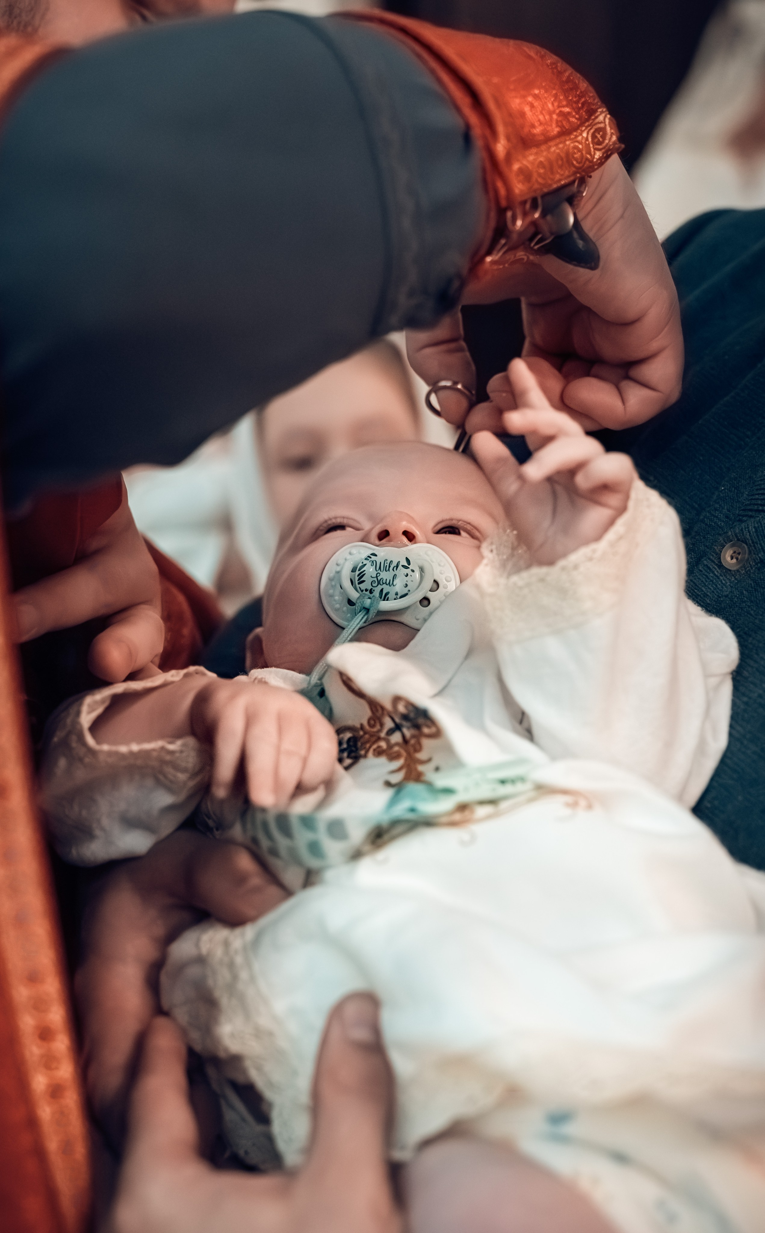 Крещение Александра и Варвары