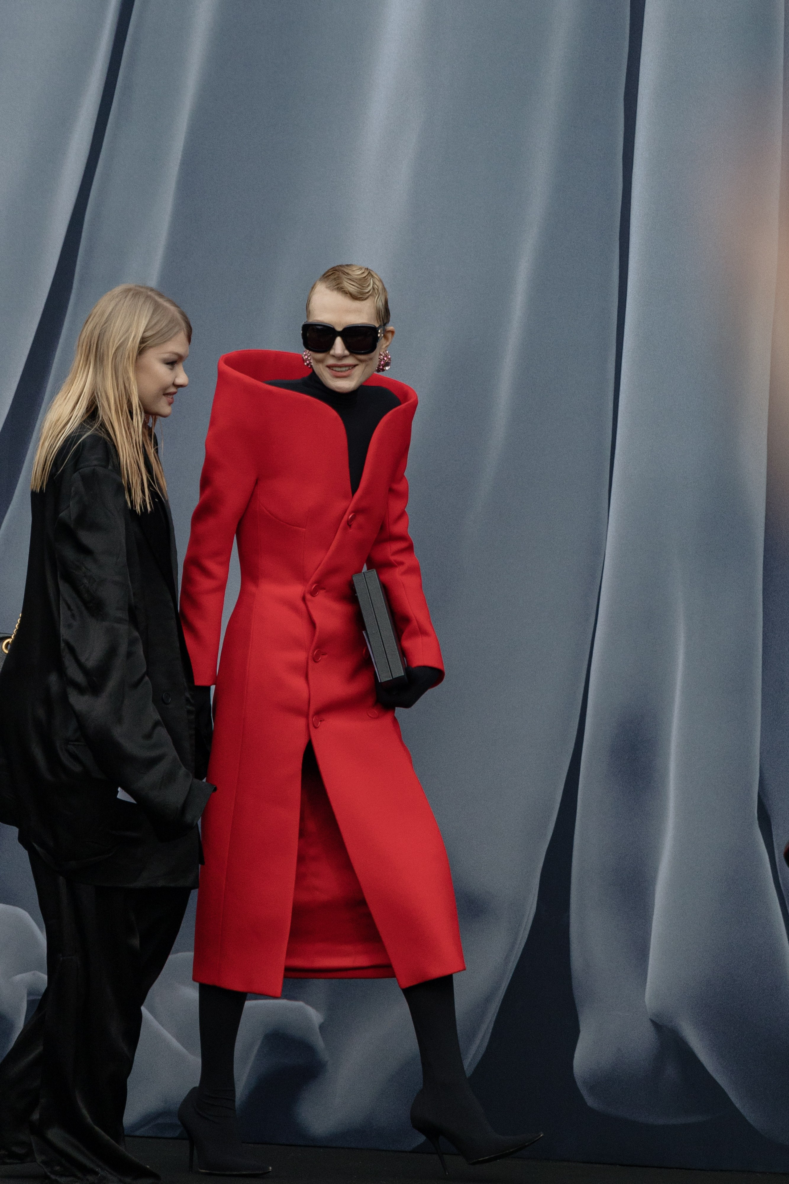 BALENCIAGA PFW WOMENSWEAR FALL-WINTER 24/25. Photographer in Milan Ivan Goncharov