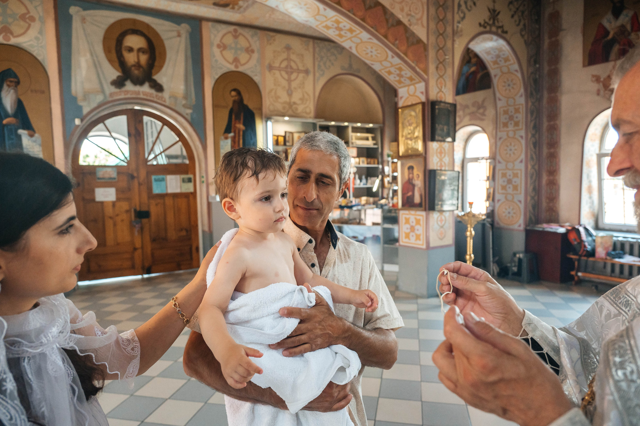 Крещение Арсения. Детский и семейный фотограф выпускной альбом Приморско-Ахтарск