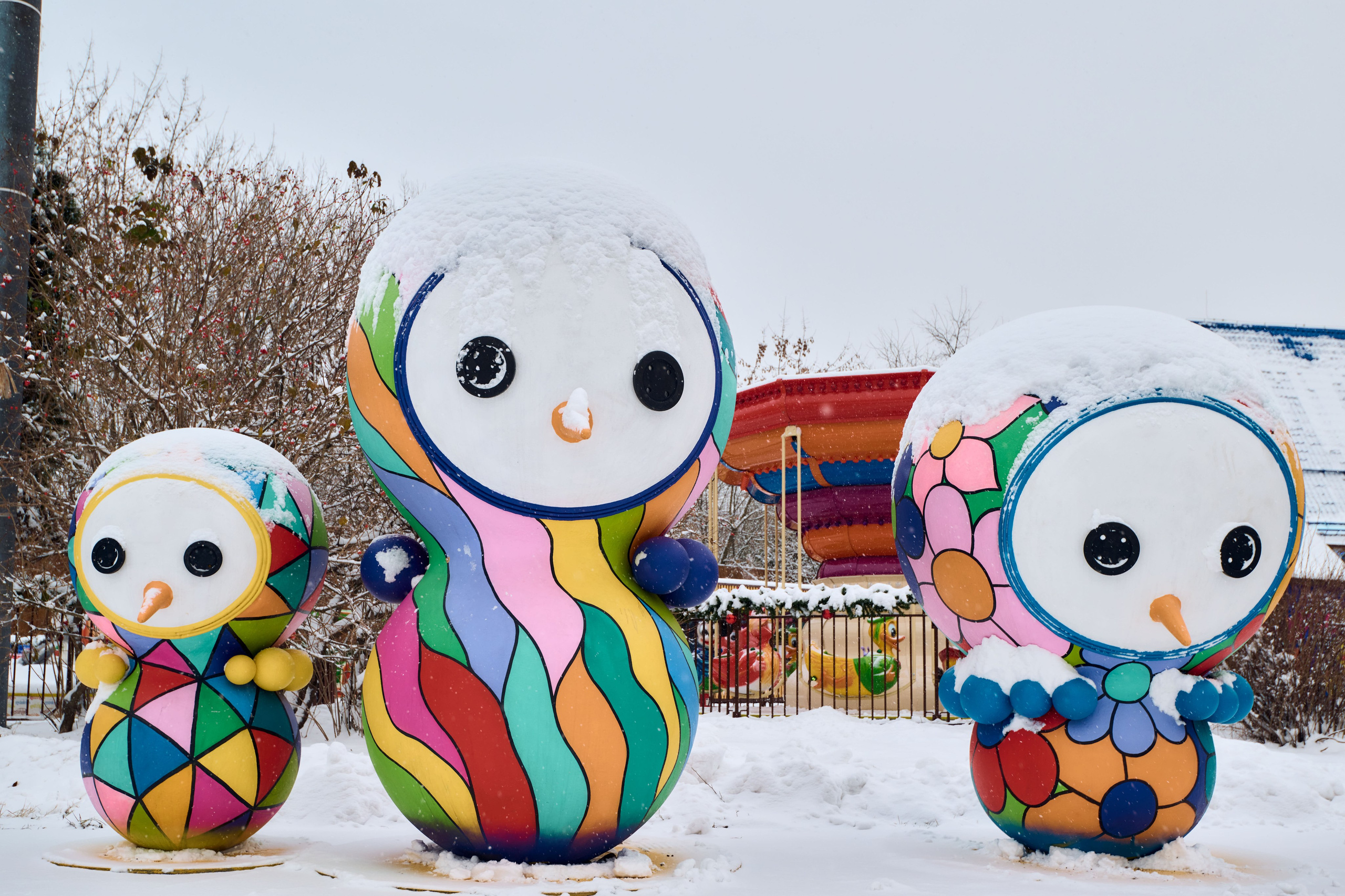 Терема Усадьбы Деда Мороза днём. Никита Хохловский фото и видео продакшн