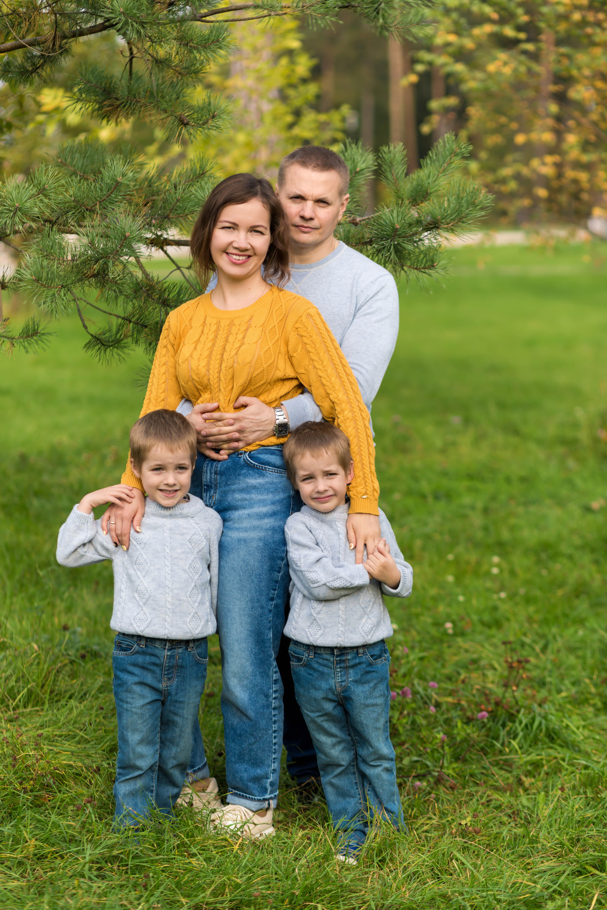 Фотосессия семьи на природе фотограф Галина Шарапова
