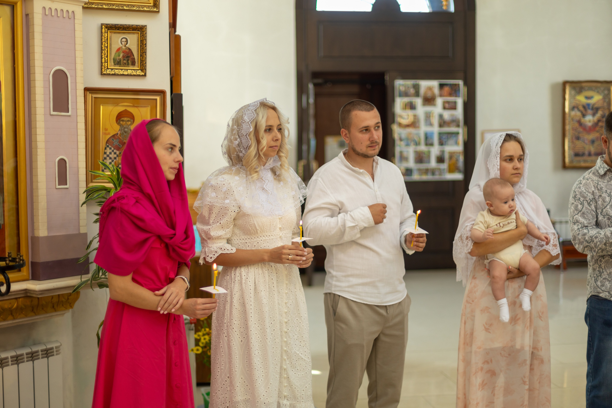 Крещение Артёма (все фото с таинсвта крещения). Фотограф новорожденных. Детский и семейный фотограф Марьяна Юдина