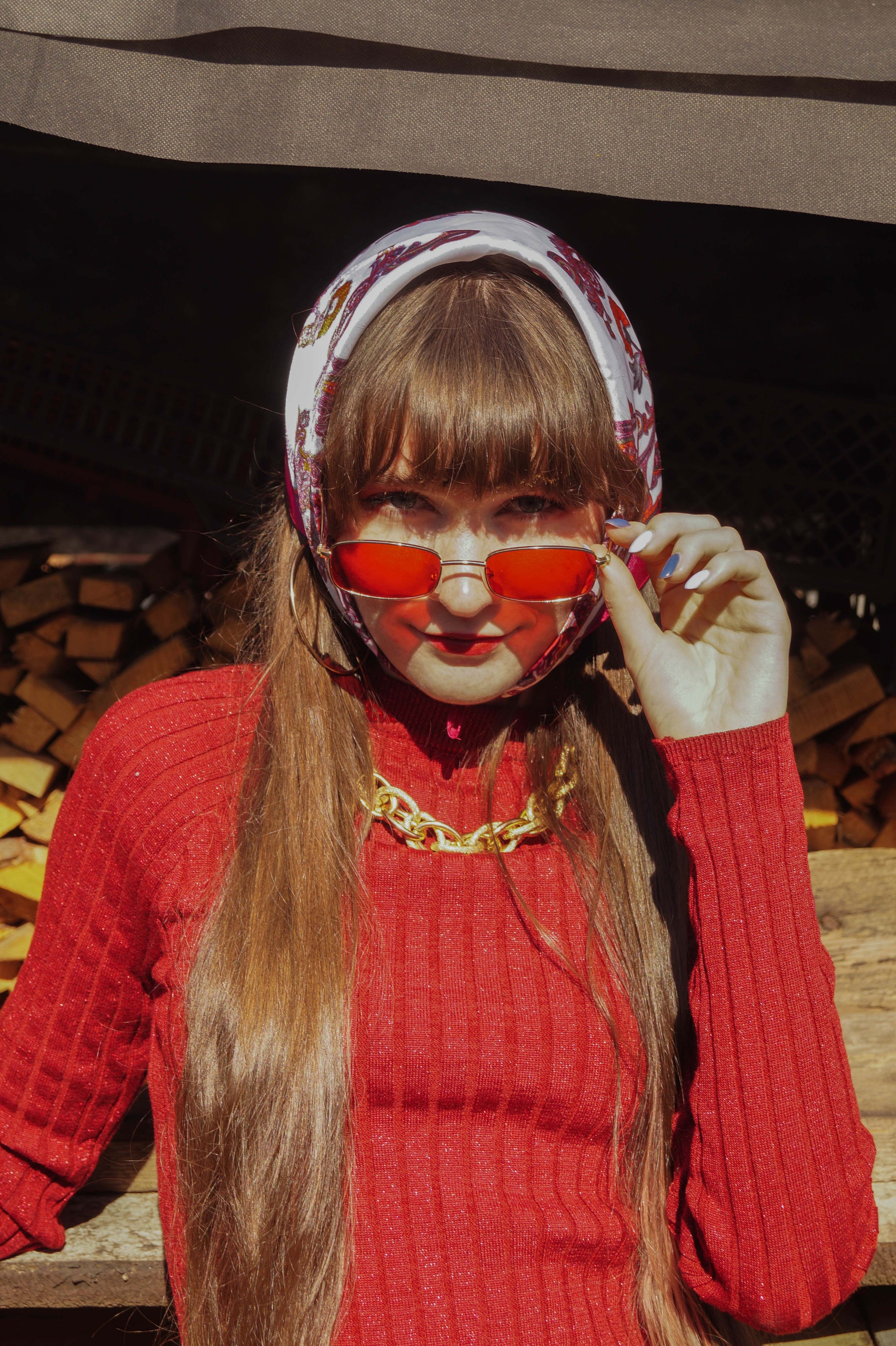 Концептуальная съёмка «Fashion колхоз». Фотография Кемерово