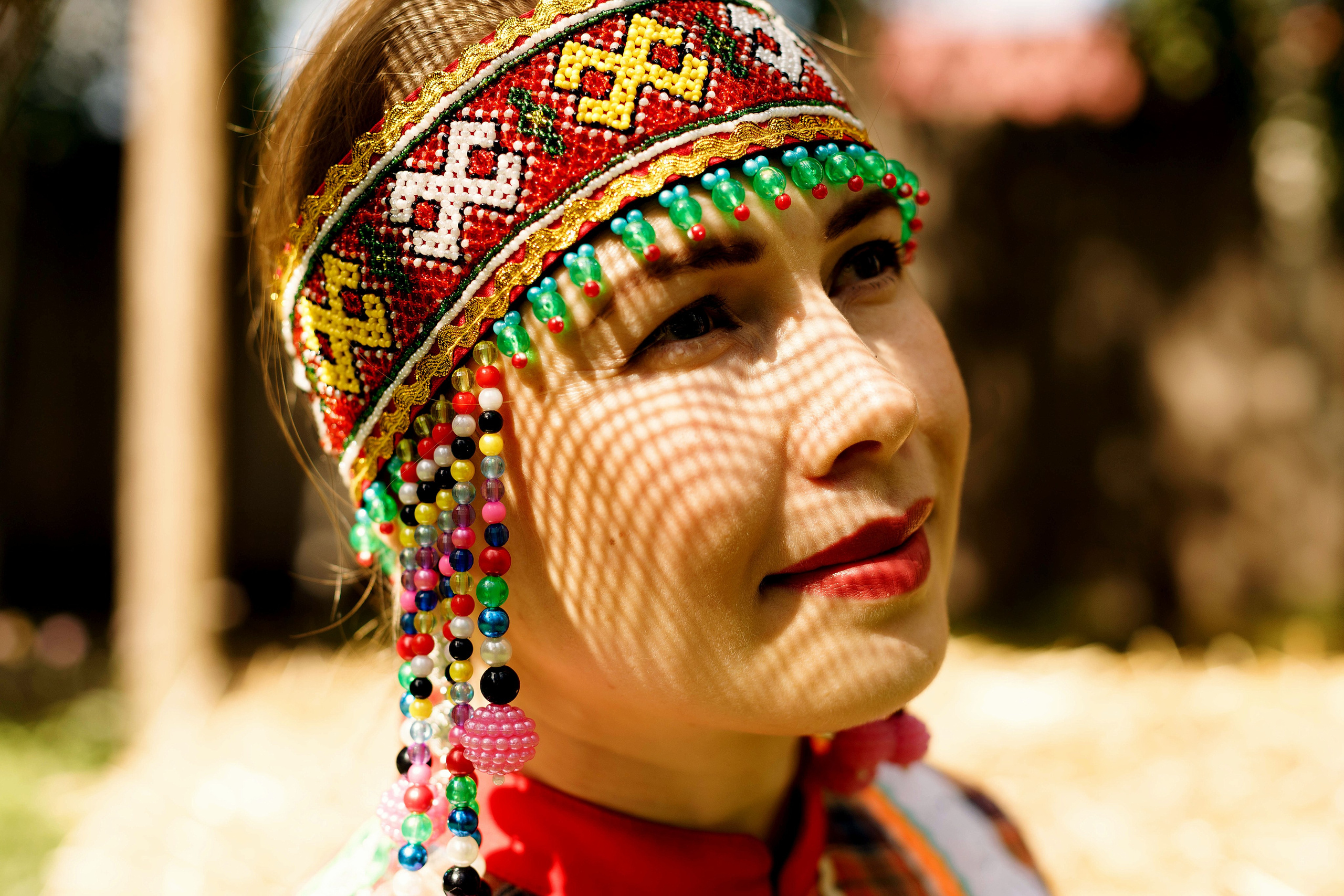 Фотосессия с Екатериной Анисимовой в Ибресинском этнографическом музее. Портретный и репортажный фотограф в Чебоксарах Андриян Чаркин