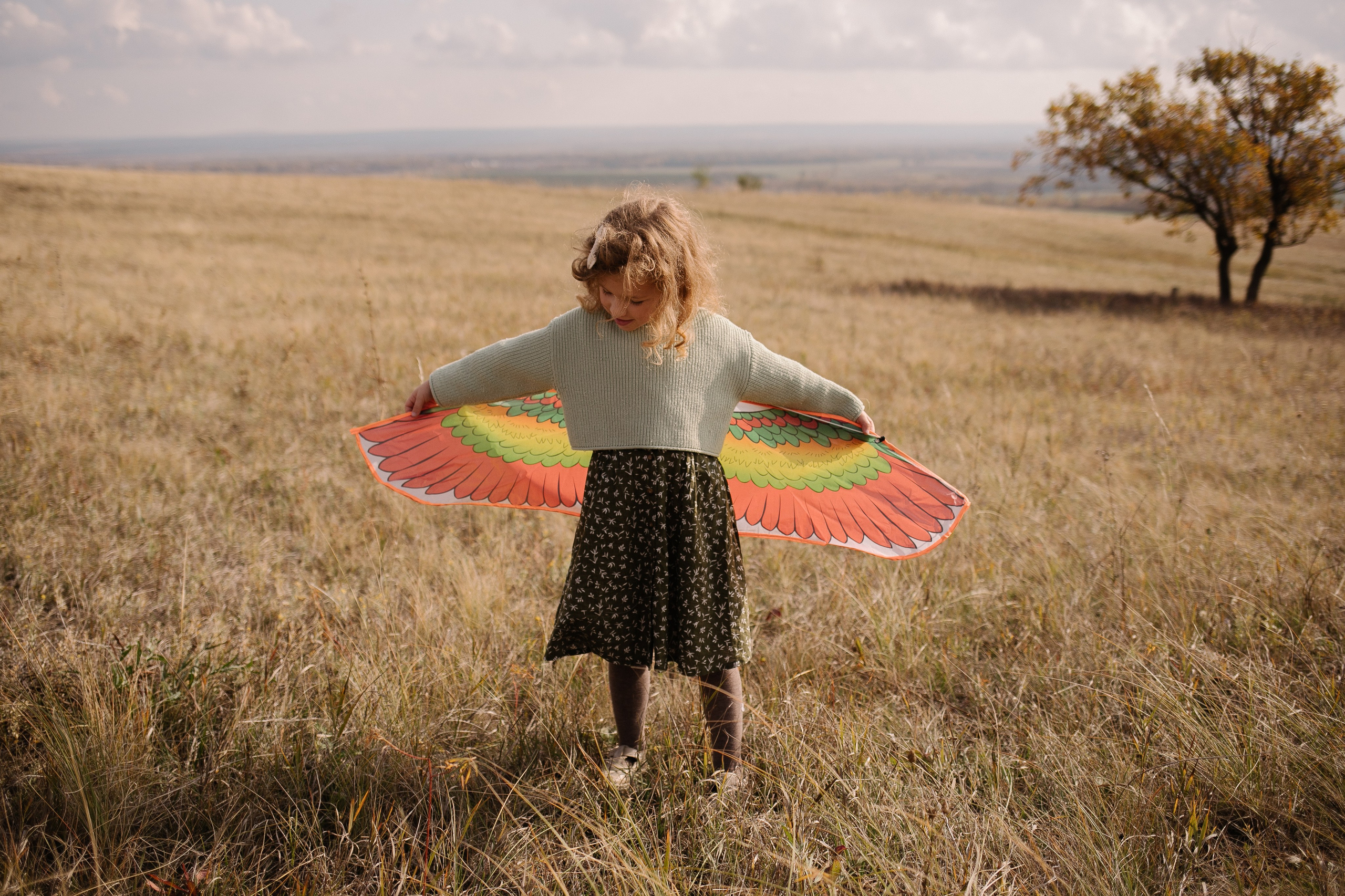 А давай запустим воздушного змея?. Семейный фотограф в Самаре