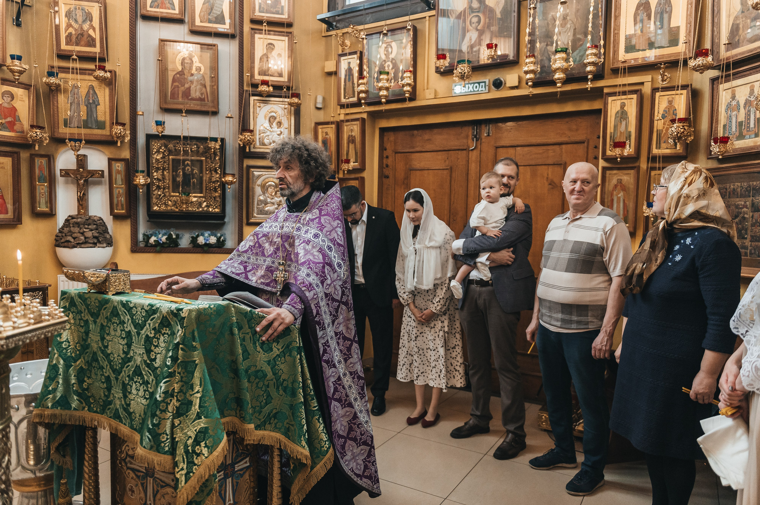 Крещение Миши. Свадебный и семейный фотограф в Санкт-Петербурге Александр Озеров