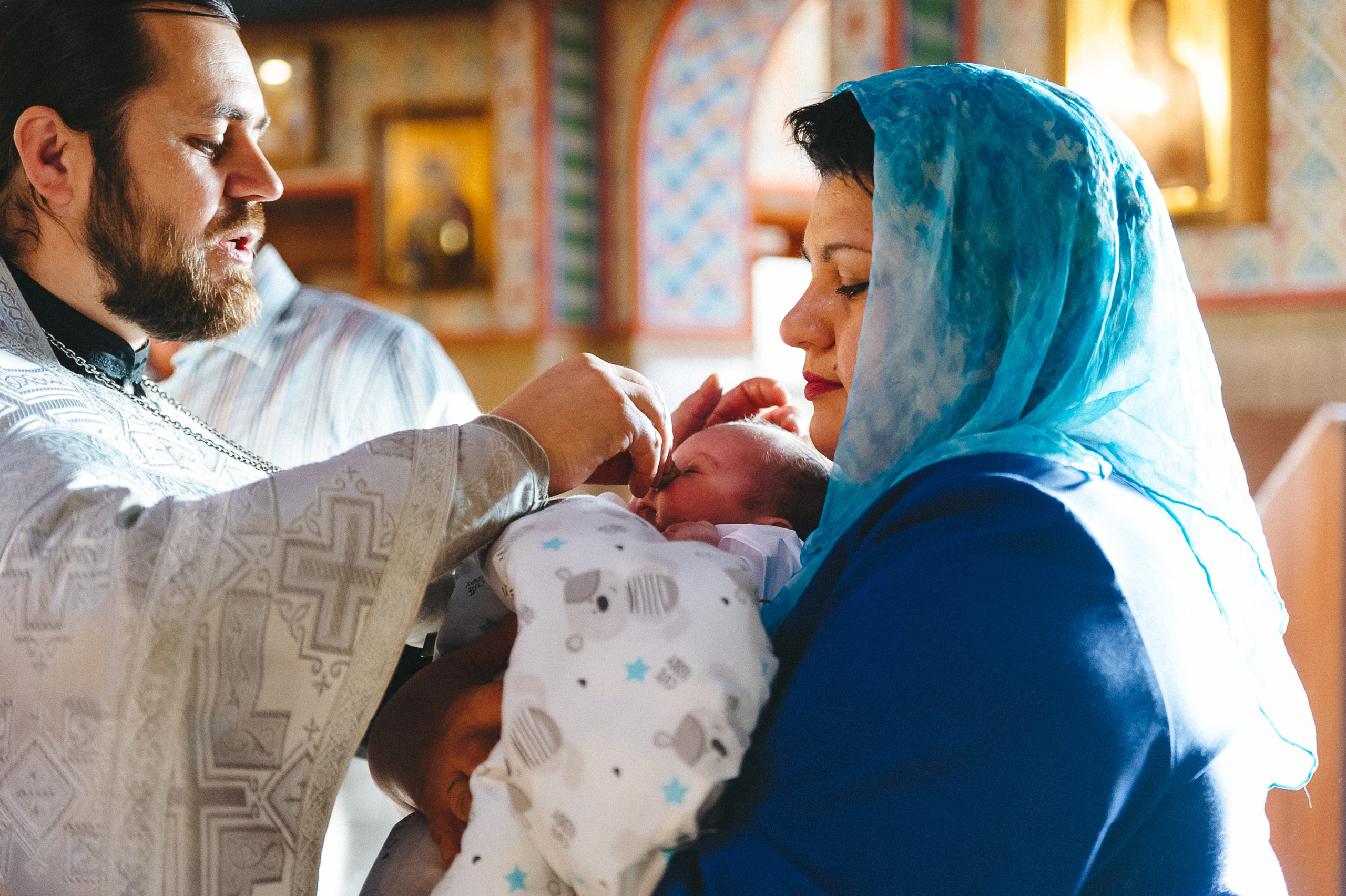 Крещение в Серебрянке. Свадебный и семейный фотограф в Минске Филиппович Александр