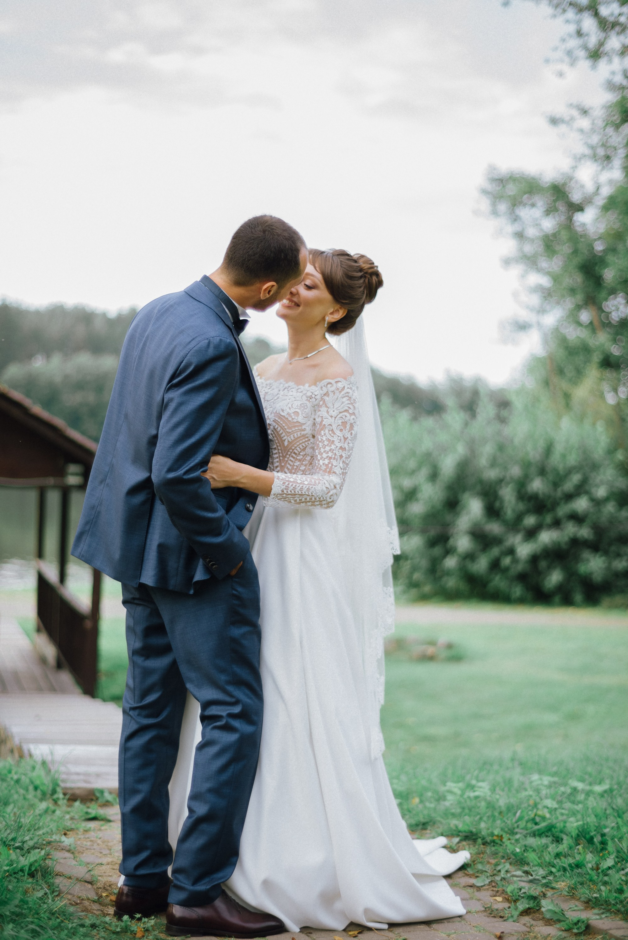 Свадьба на озере. Изящная фотография | Ксения Милушкина