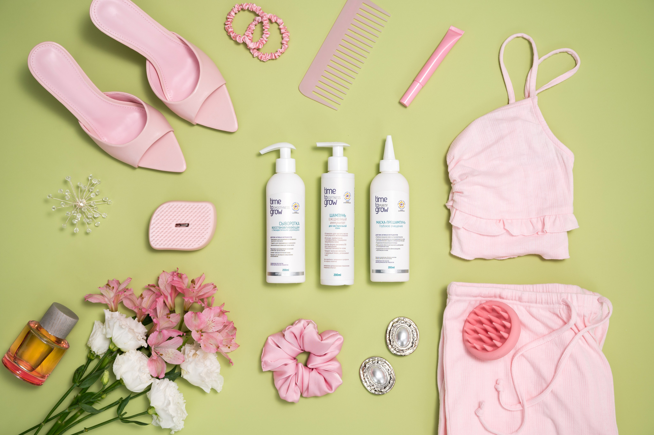 Time To Grow. Студия рекламной и предметной съемки товаров WELKO Studio