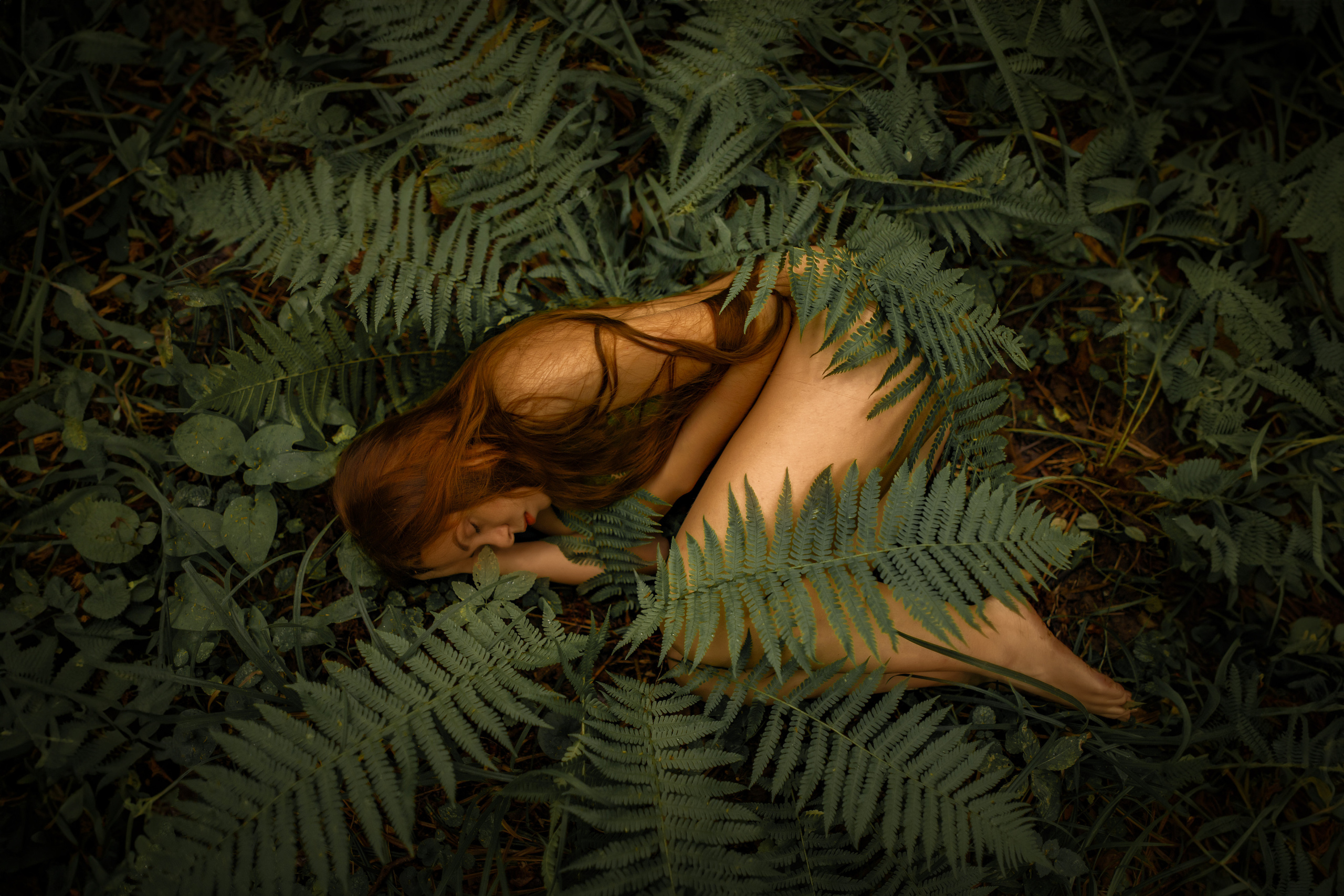 фотосессия в лесу