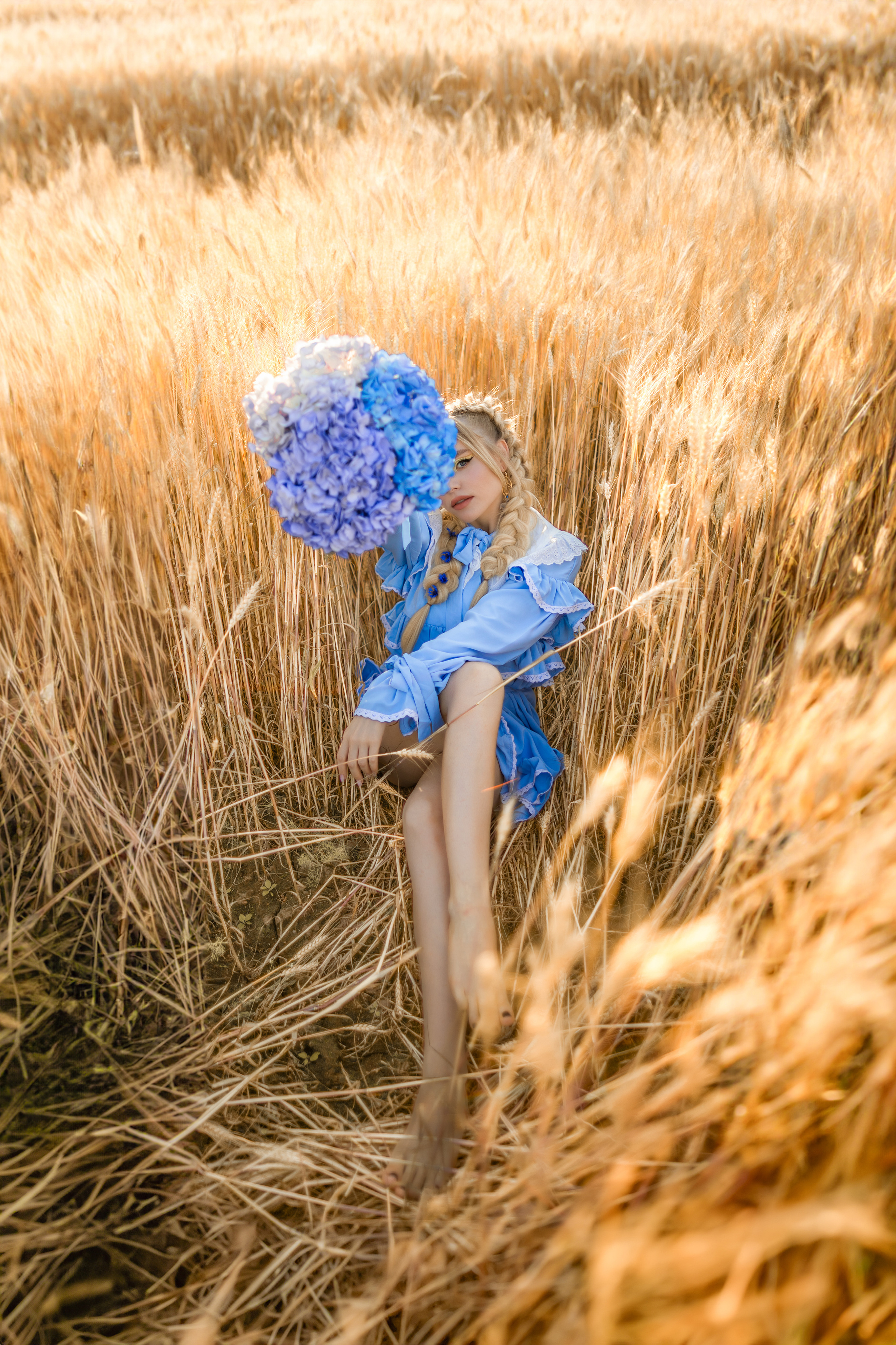 фотосессия во ржи Москва