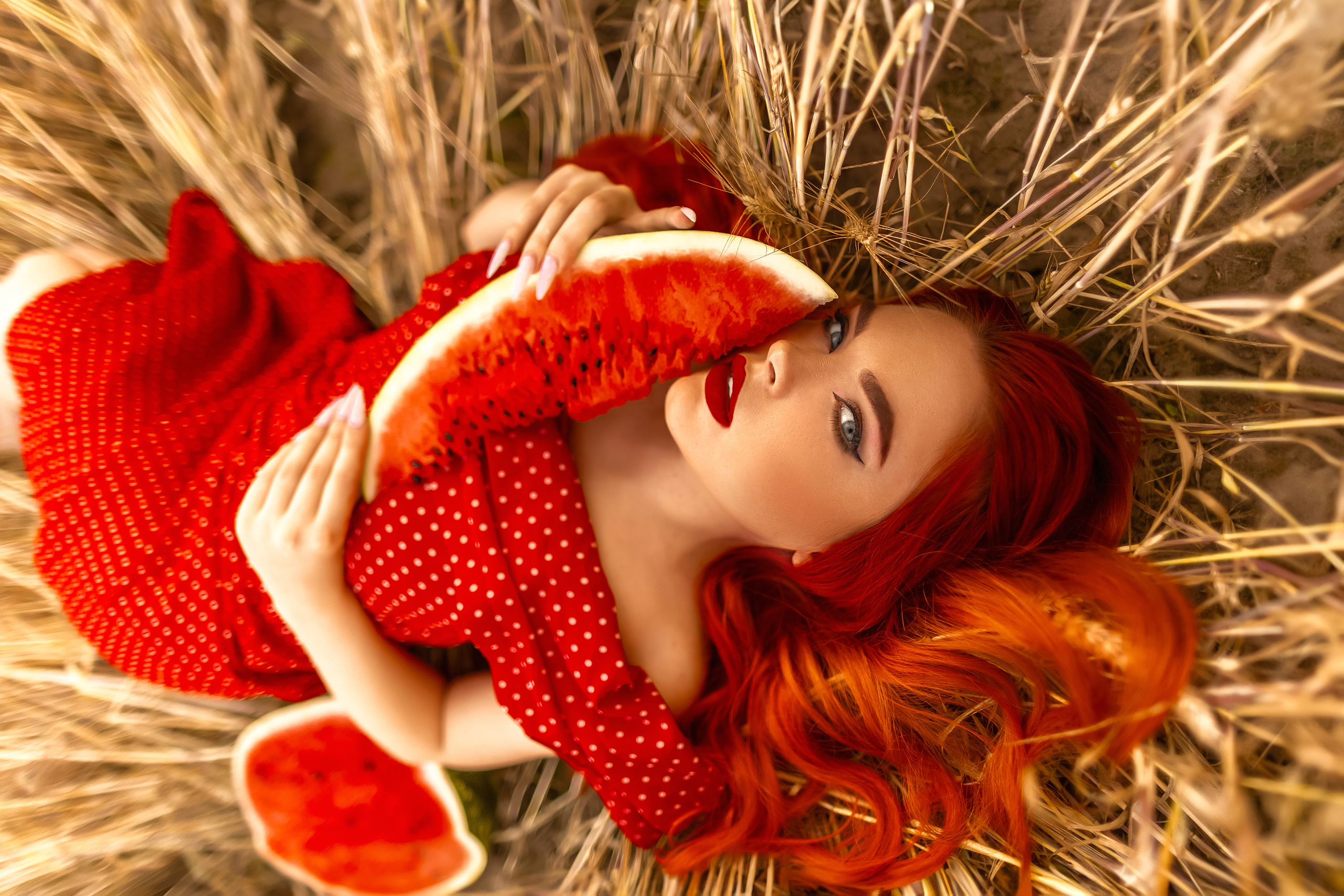 арбузная фотосессия в Москве 