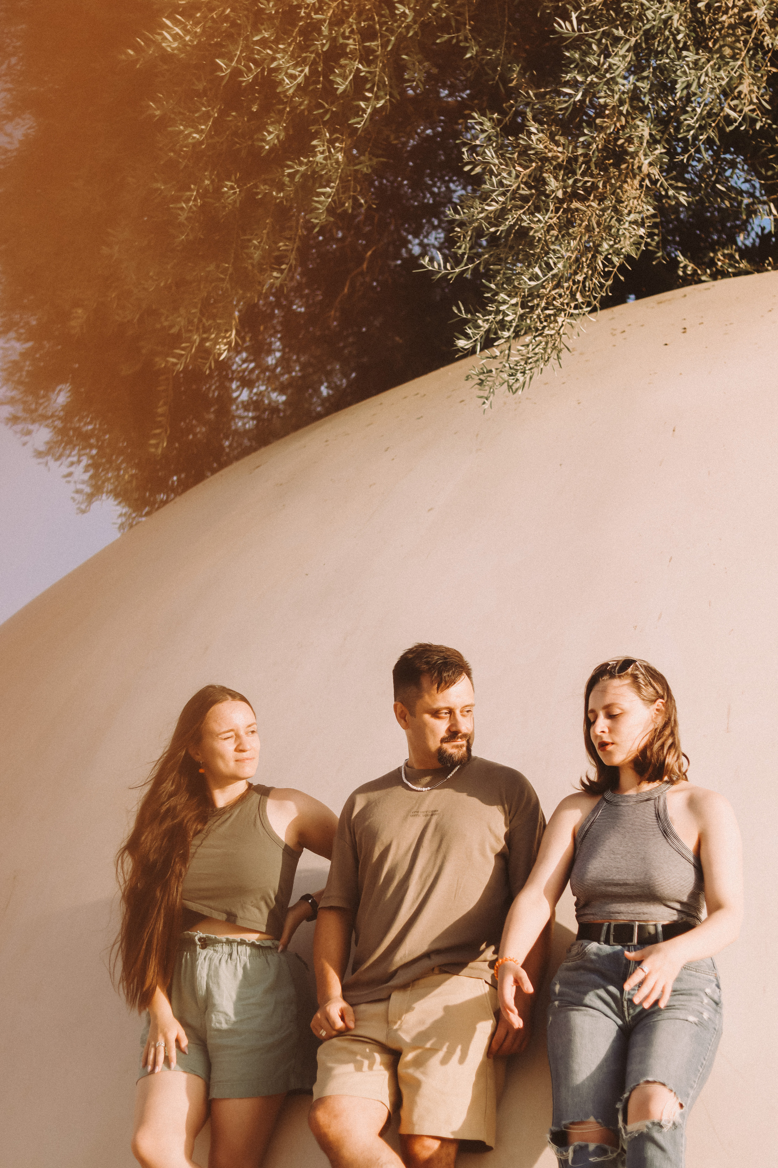 Ivan, Sonya and Orly, September 2023. Photographer in Israel Alice Milchin