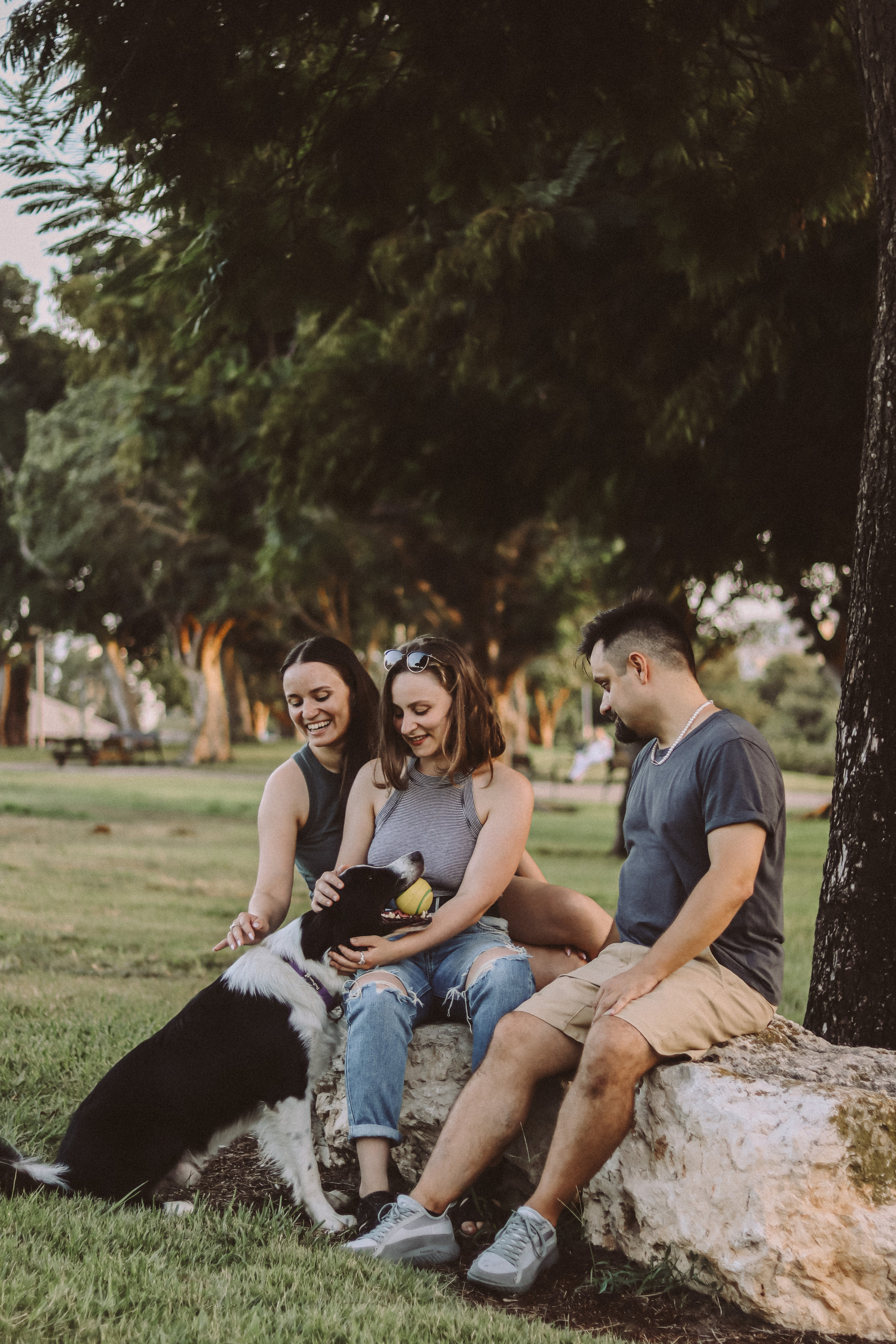 Ivan, Sonya and Orly, September 2023. Photographer in Israel Alice Milchin