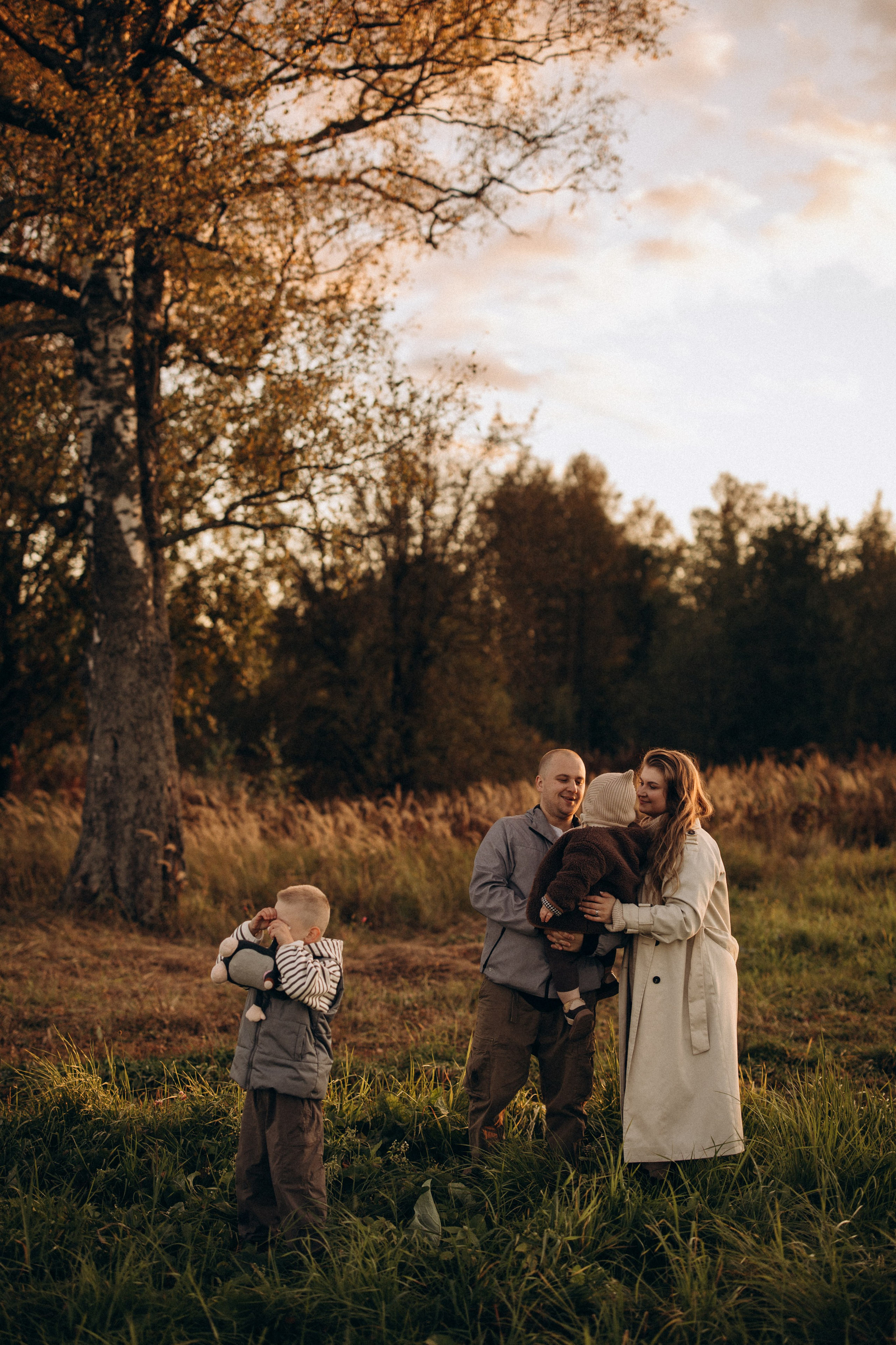 На закате. Евгения Пелипас