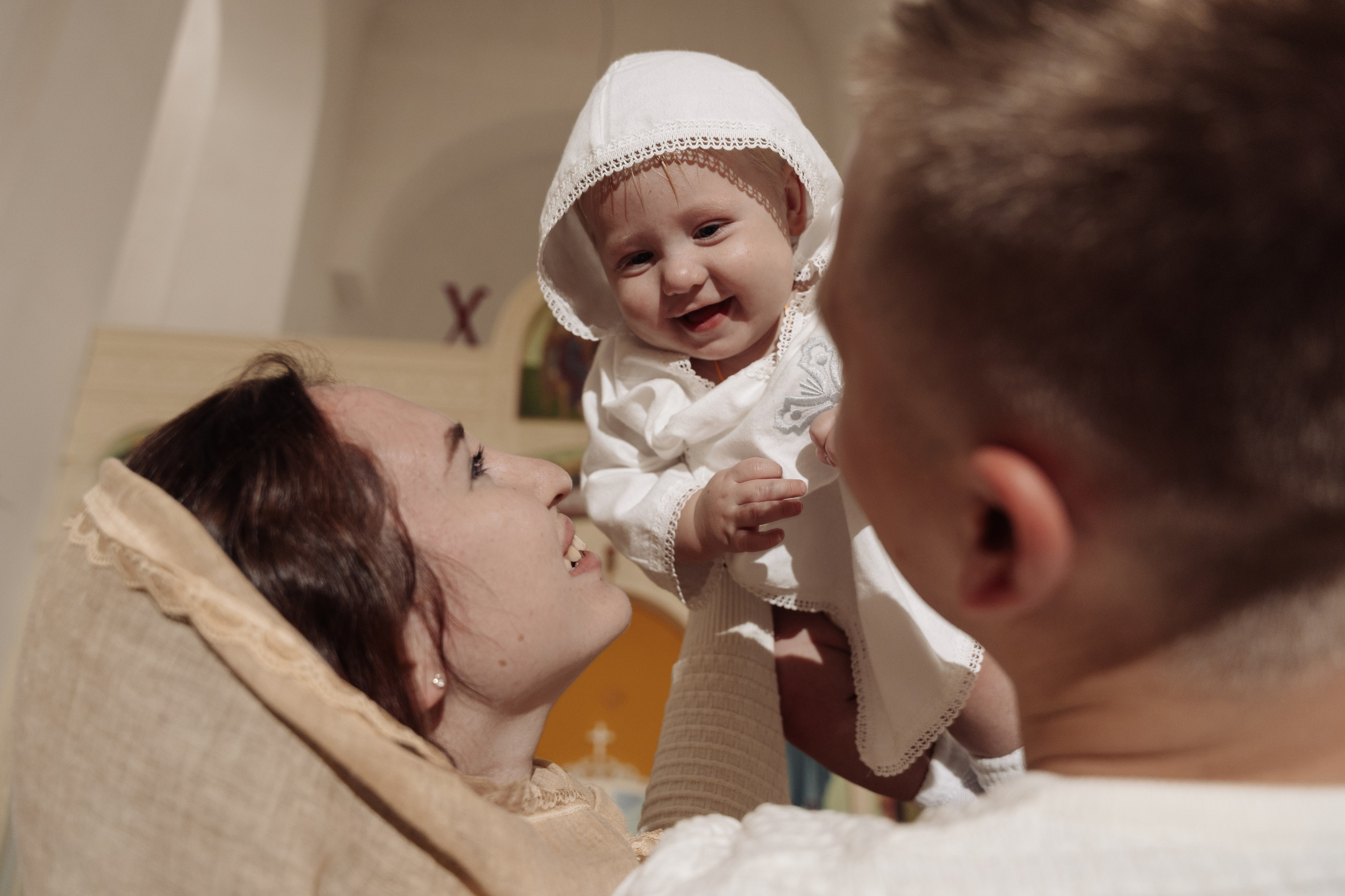 Опытный фотограф на крещение — от эмоций к кадру. Свадебные фотосессии в Москве. Фотограф Сергей Ржевский