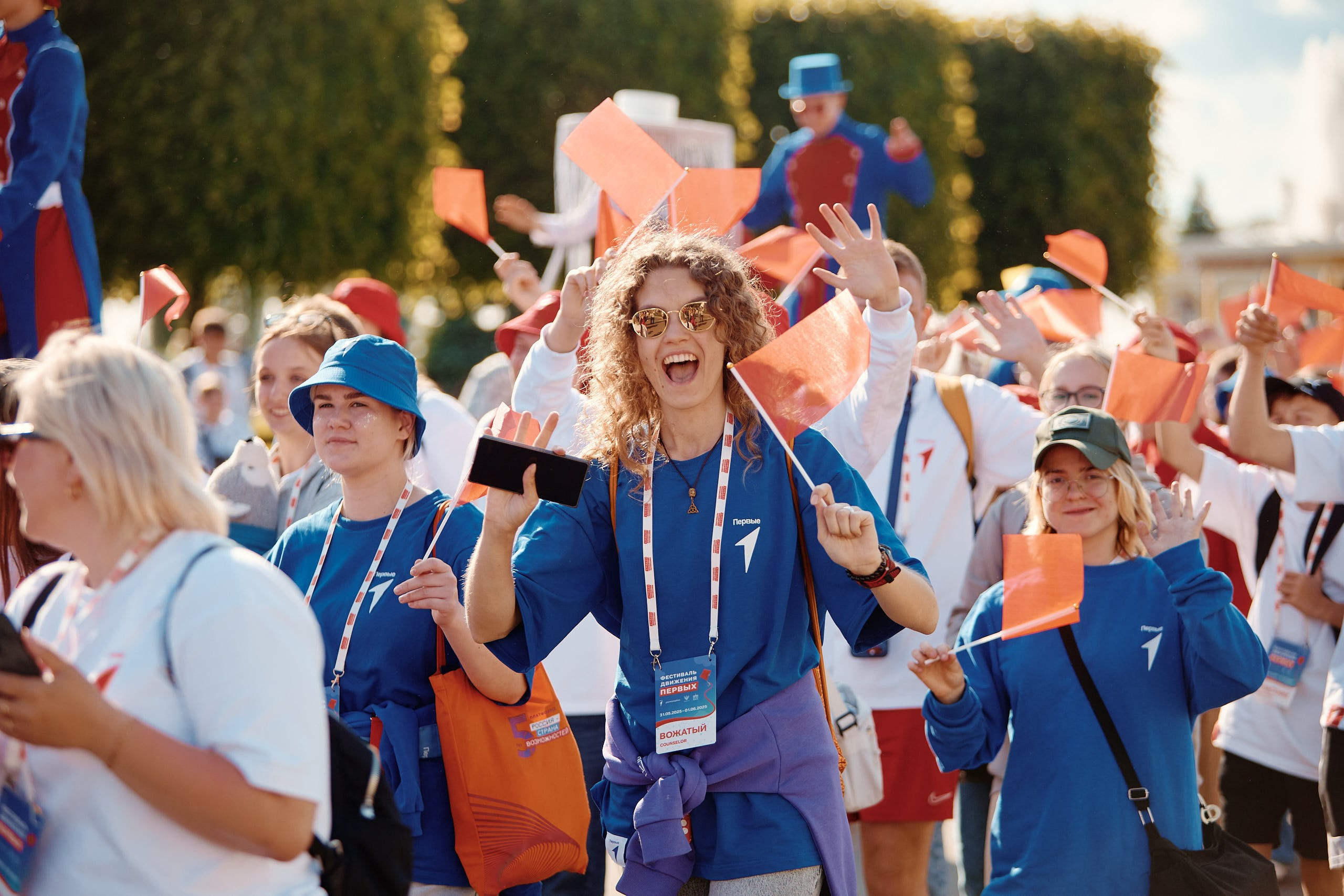 Фестиваль Движения Первых 2025. Репортажная съемка в Москве
