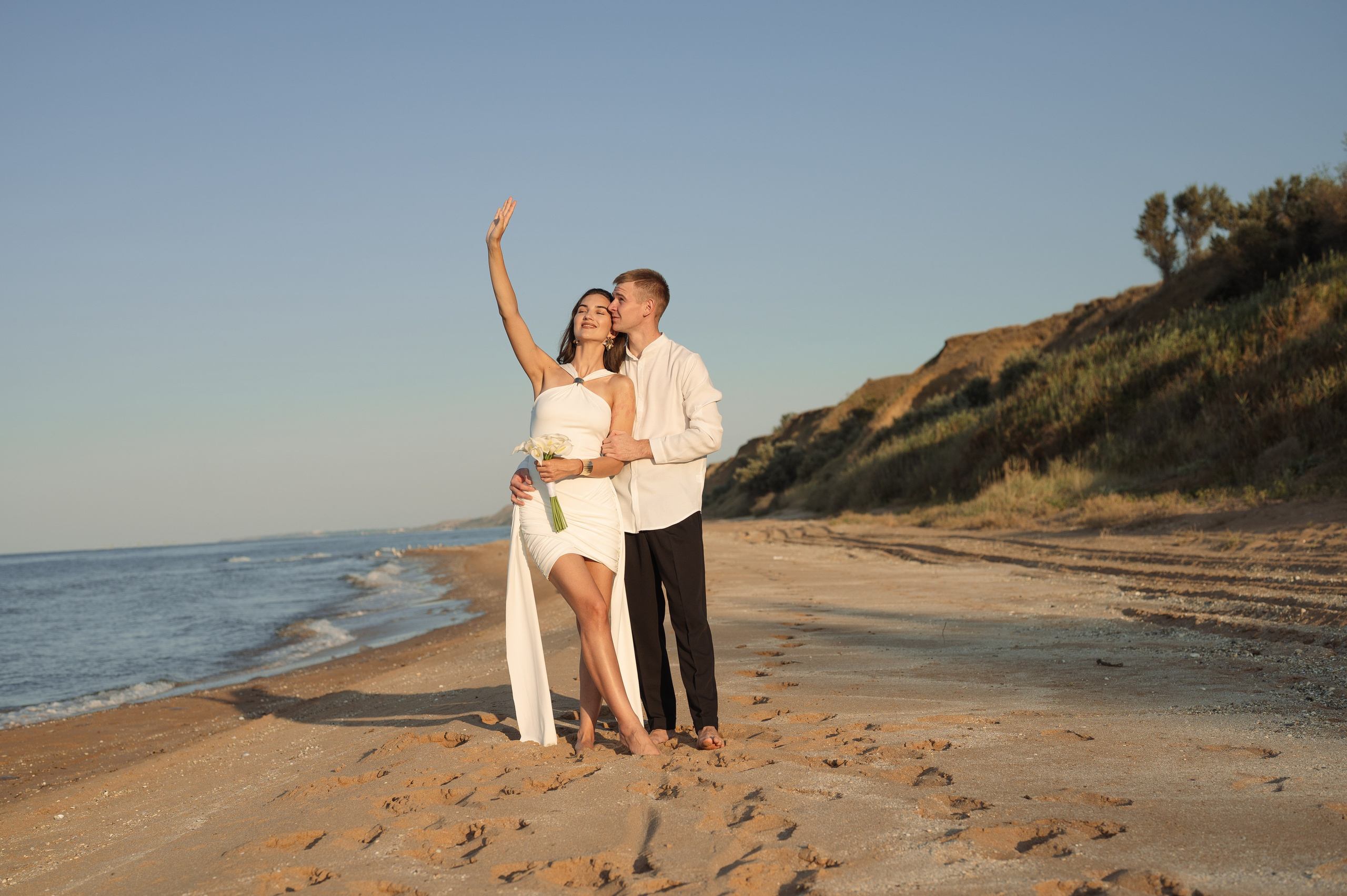 Предсвадебная съёмка на море🌊. Свадебный и семейный фотограф в Краснодаре Алина Мельник