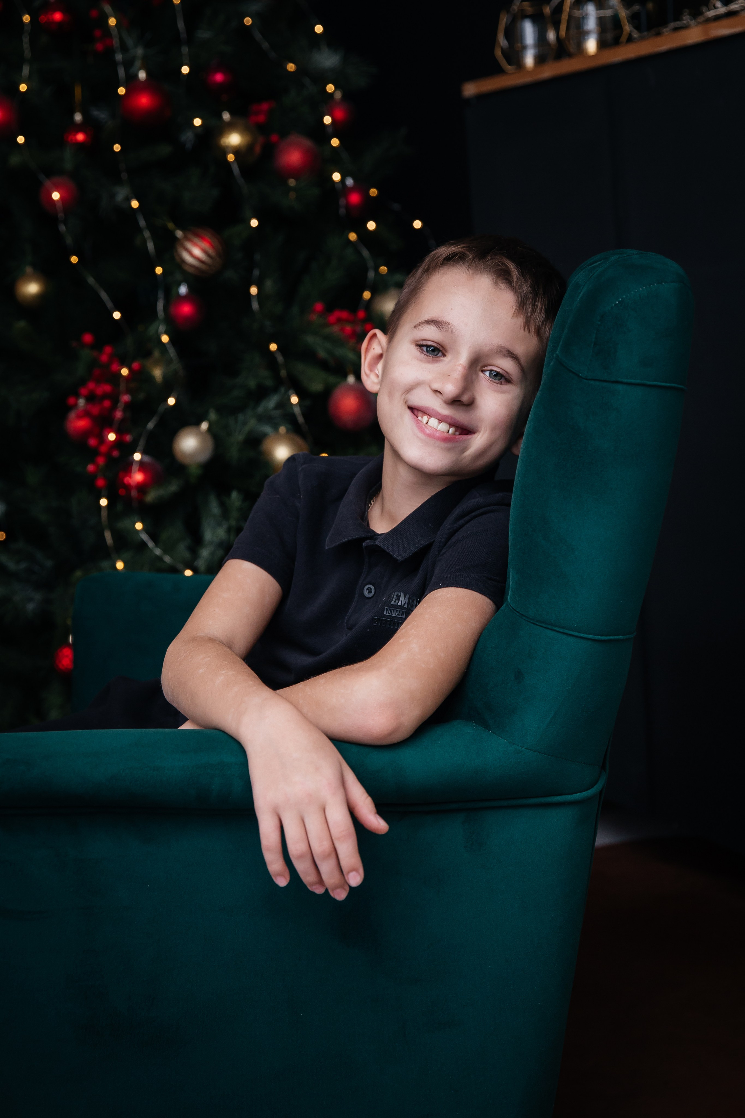 Семейная новогодняя фотосессия. Фотограф Любава Колесник. Выпускные альбомы в Крымском районе