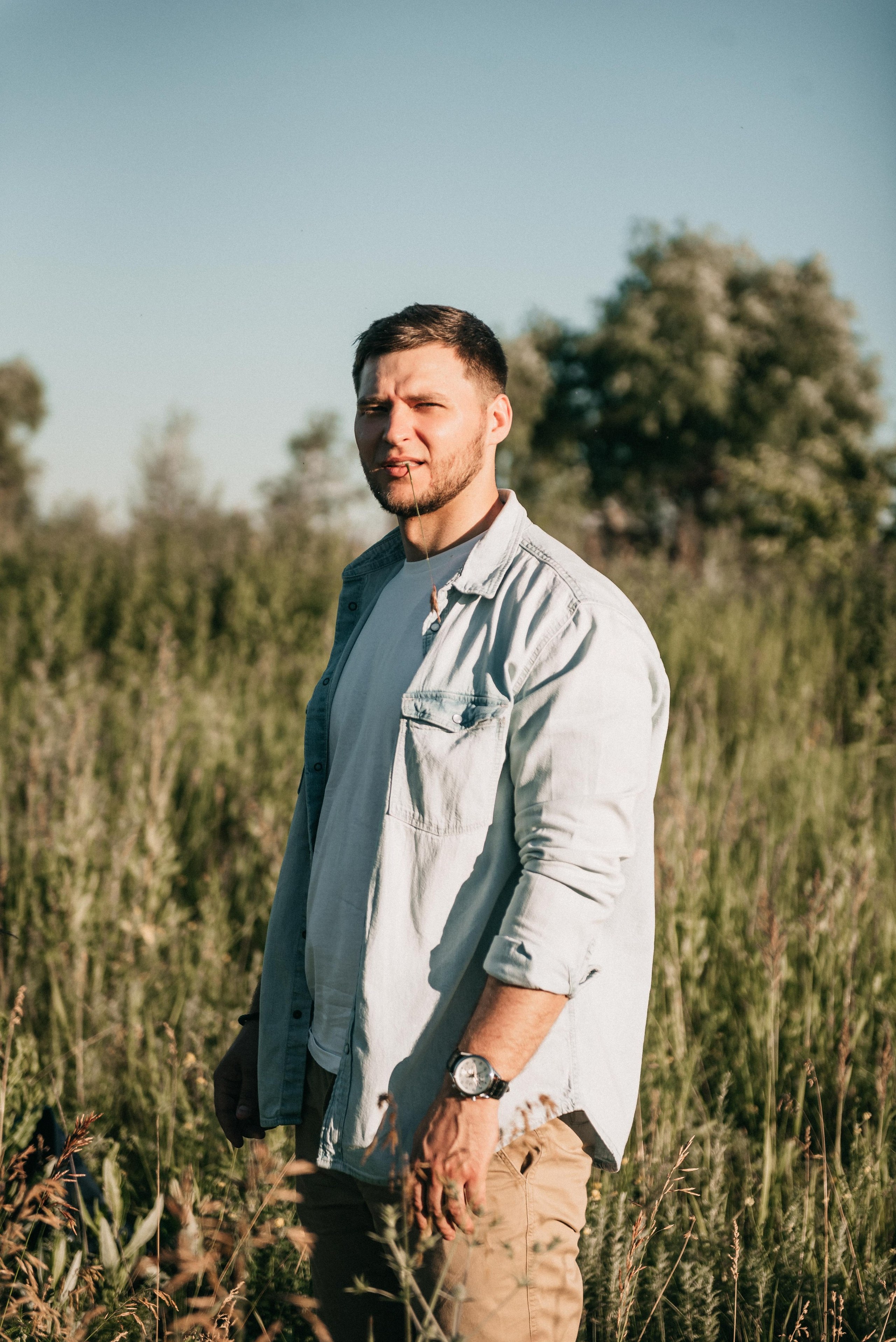 В поле. Фотограф Родионова Екатерина в Москве и Оренбурге