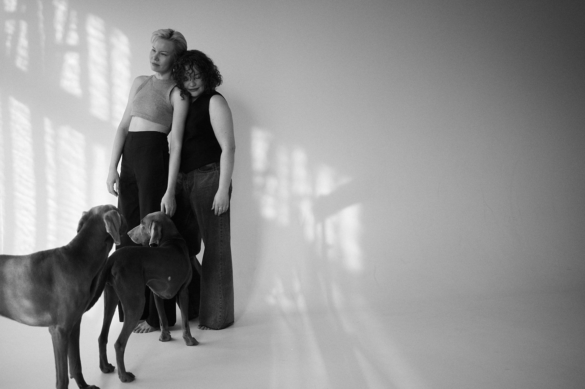 Сестры. Фотограф анималист Москва Дарья