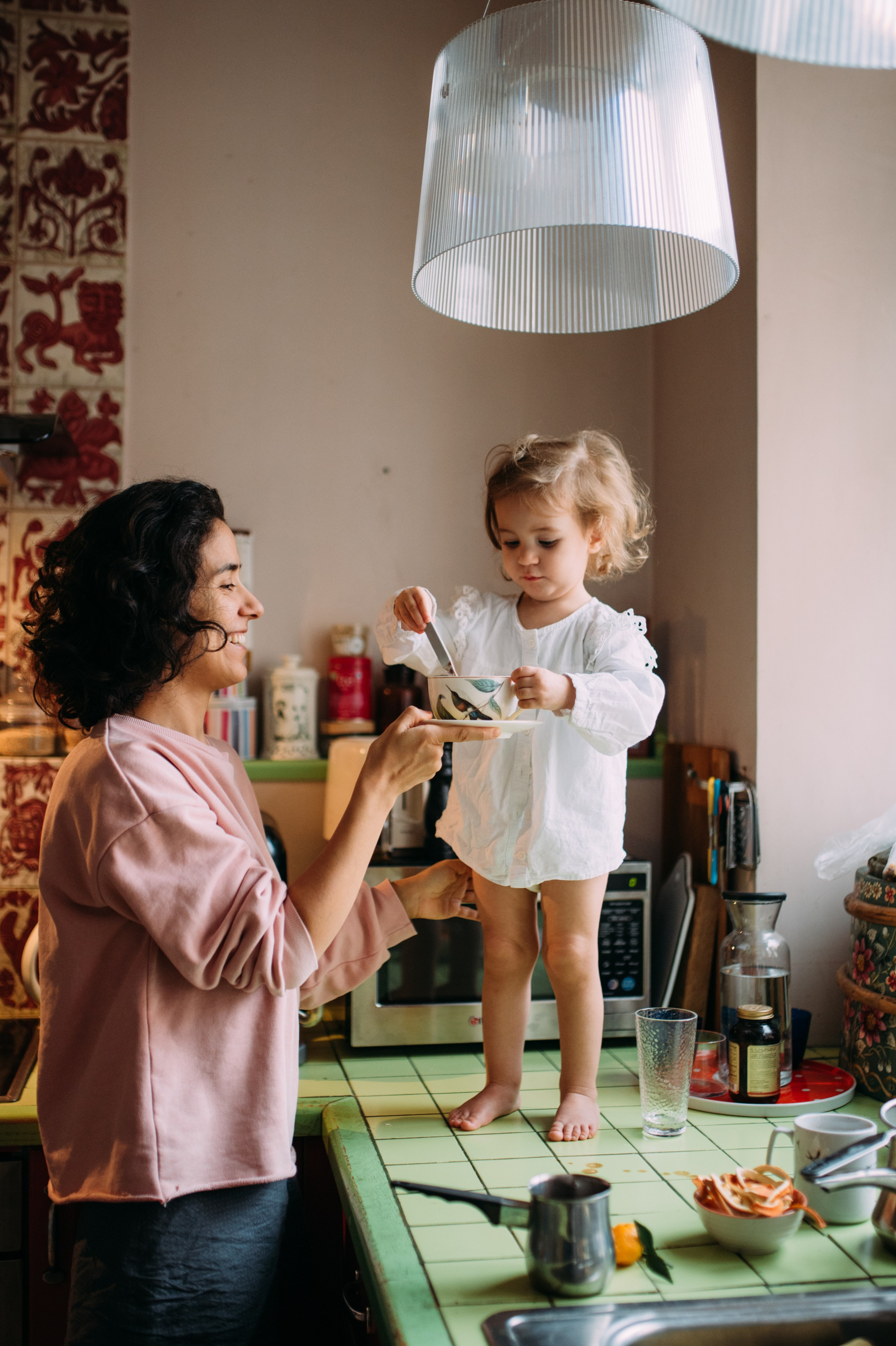 Саэлита и Каталина. Домашняя уютная съемка