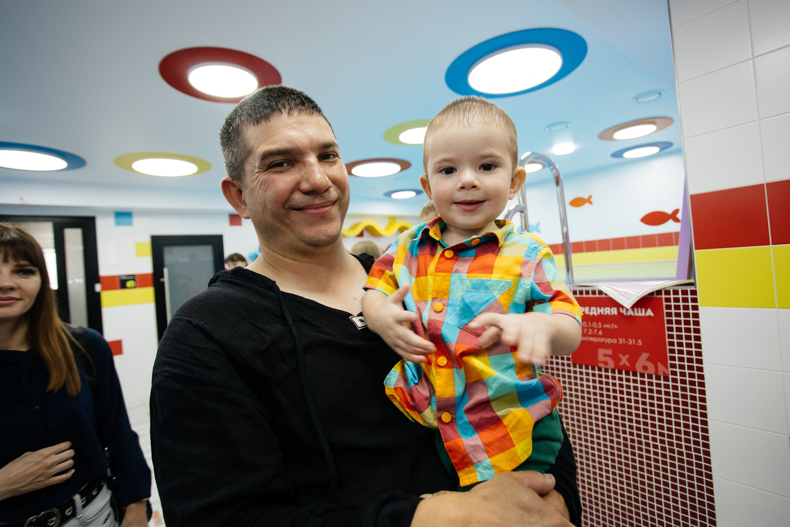 Открытие бассейна. Фотограф в Иркутске