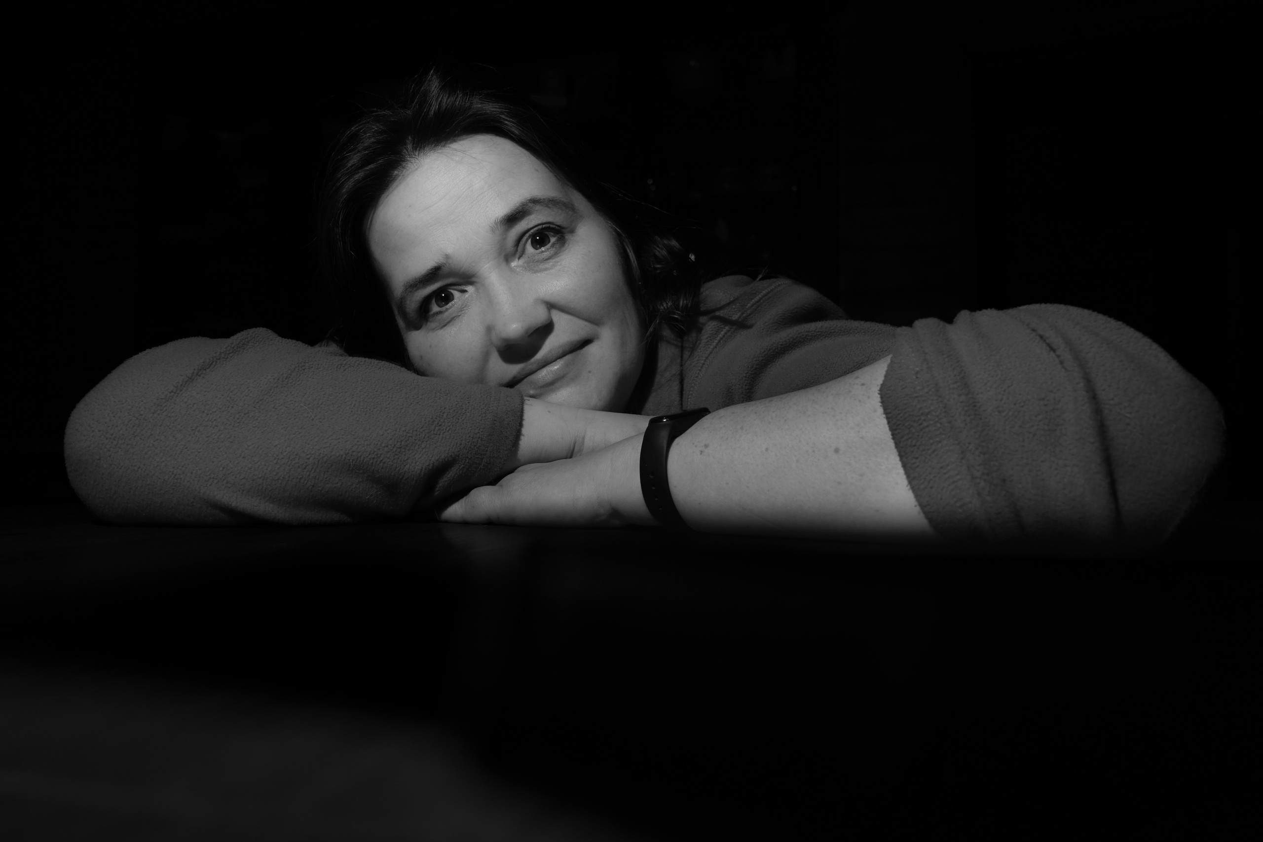 Пробы в ЧБ. Фотограф Олег Колногоров