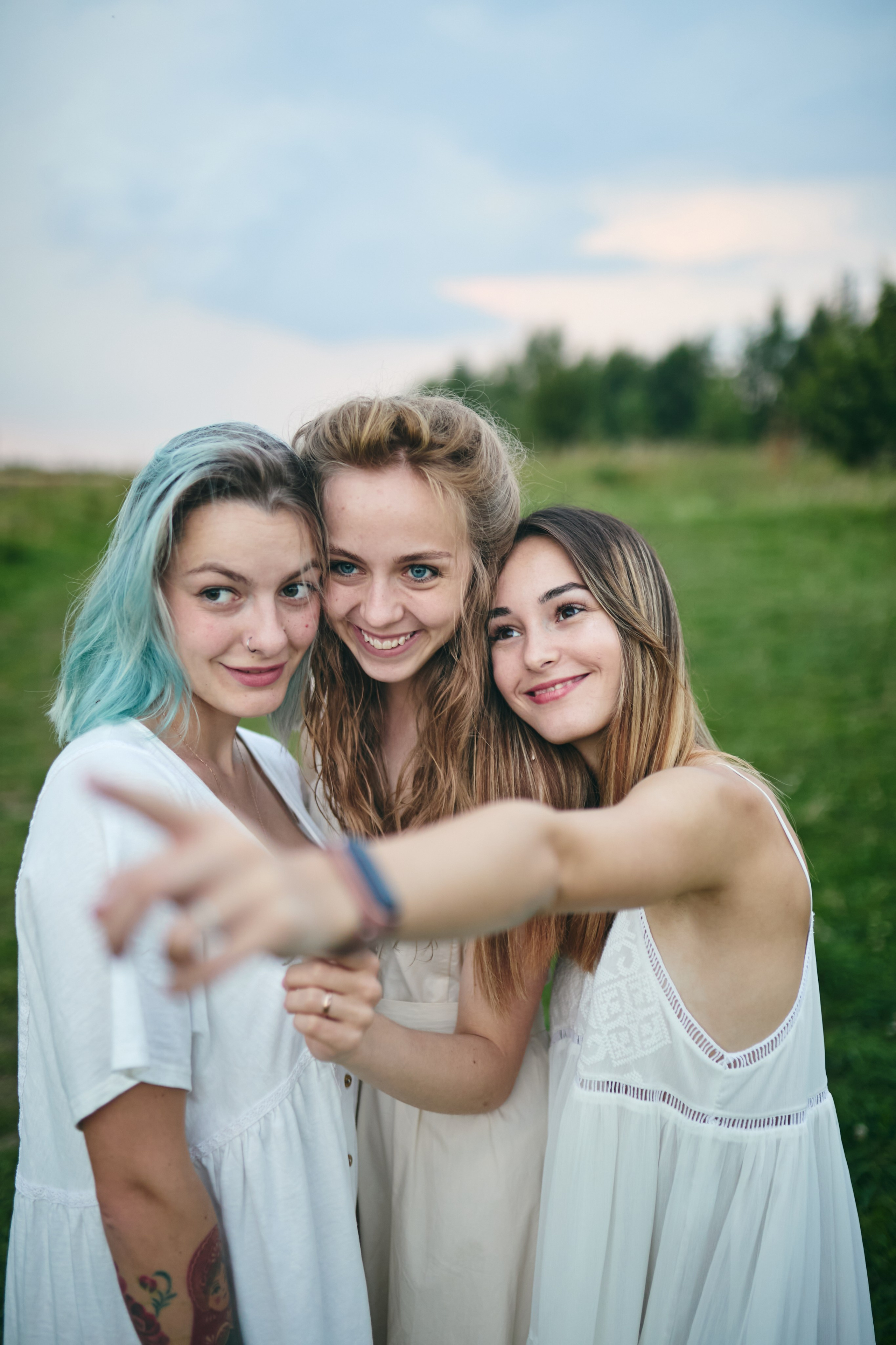 Аня, Лена и Арина. Фотограф София Комкина