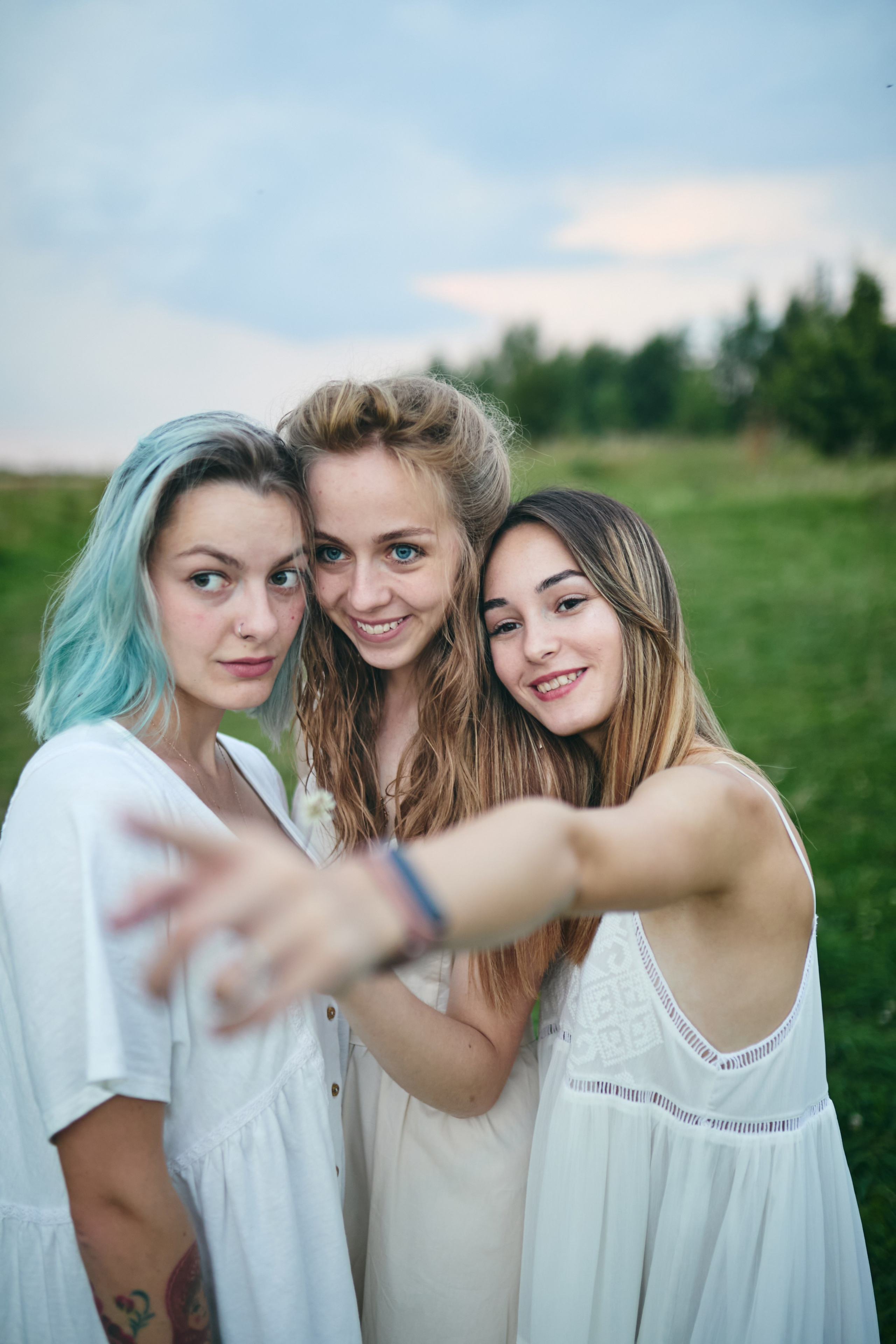 Аня, Лена и Арина. Фотограф София Комкина