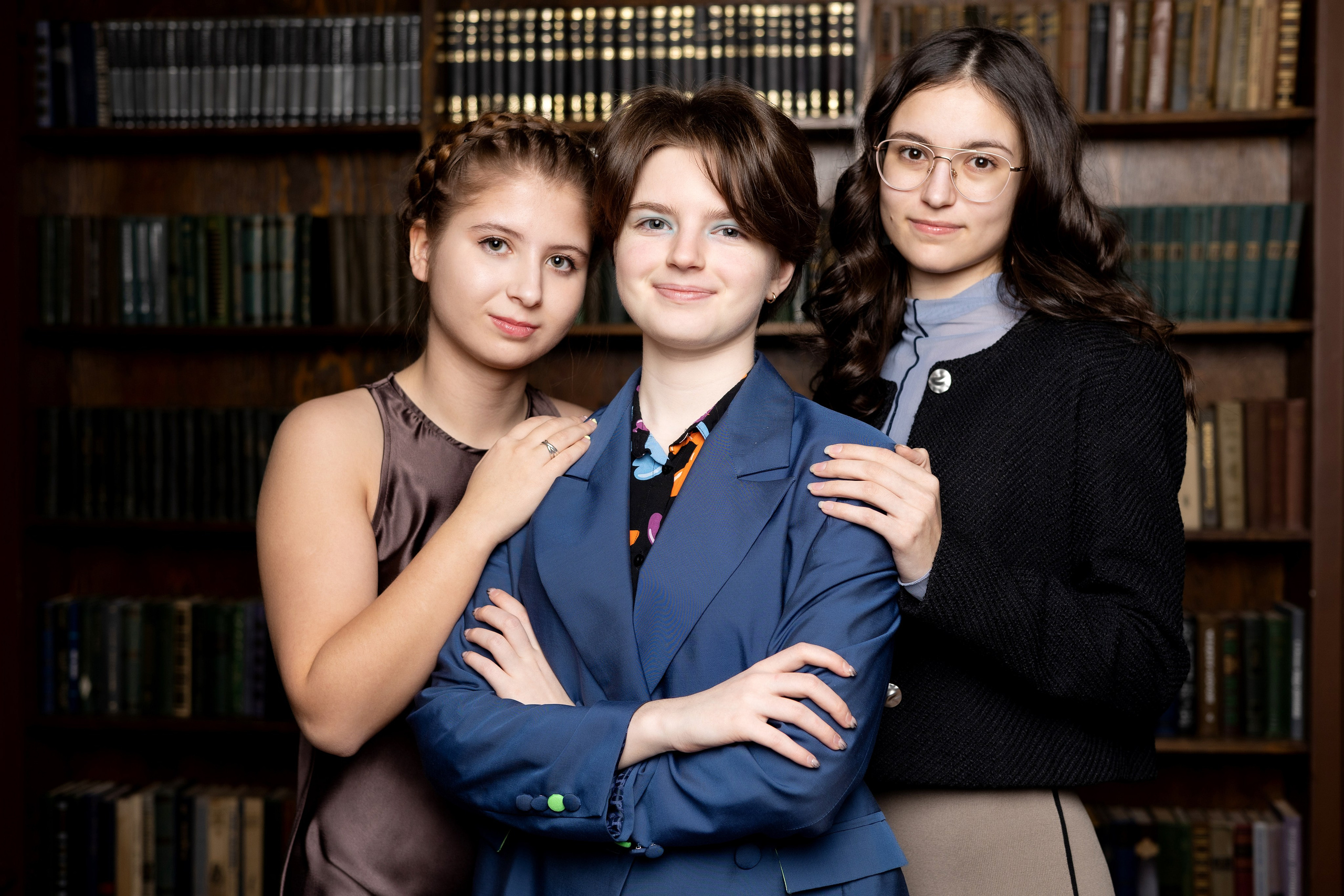 Зал Библиотека. Выпускные альбомы. Школьный и семейный фотограф Виктория Игнатьева