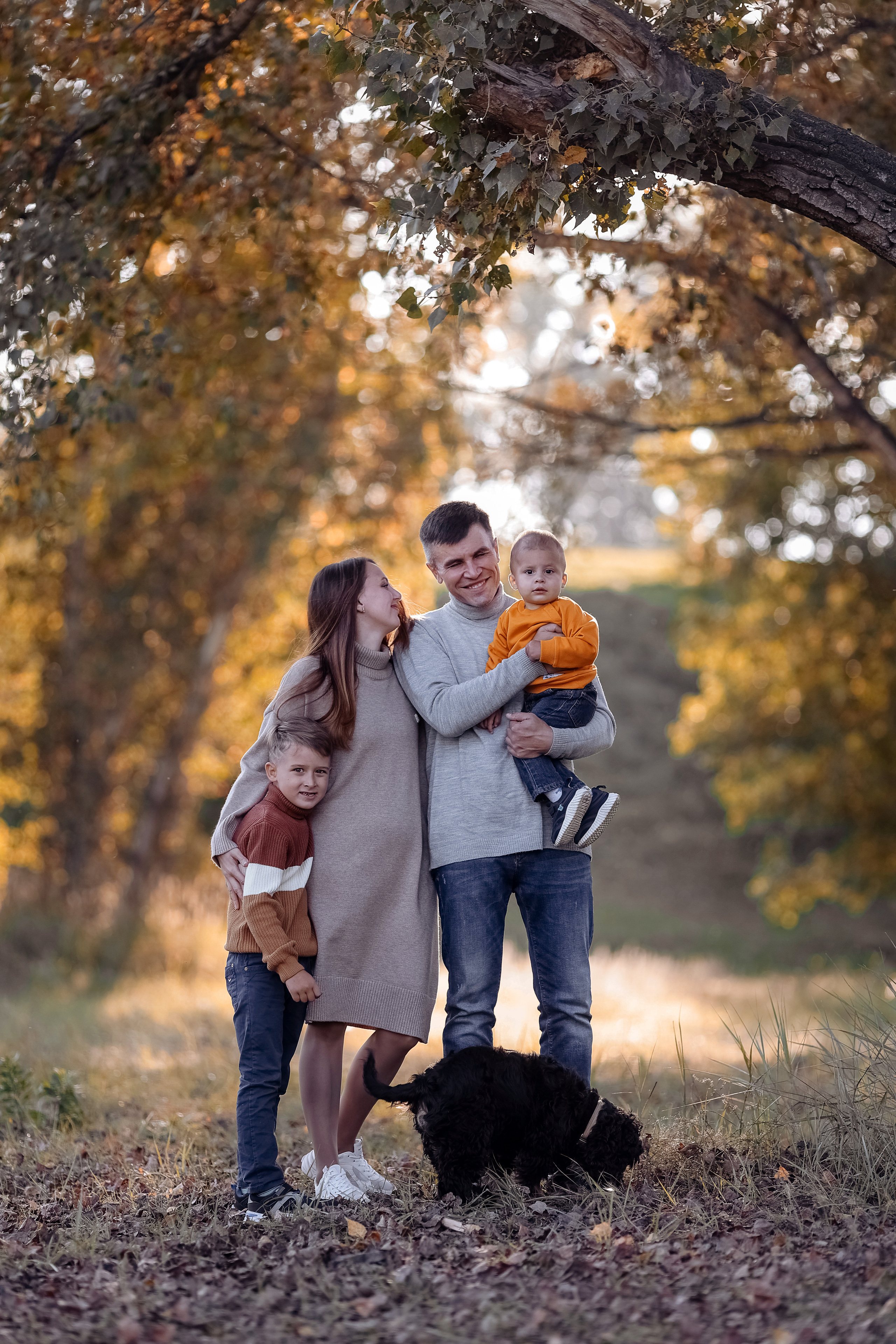 Осень в парке. СЕМЕЙНЫЙ ФОТОГРАФ КРАСНОЯРСК, ЖЕЛЕЗНОГОРСК