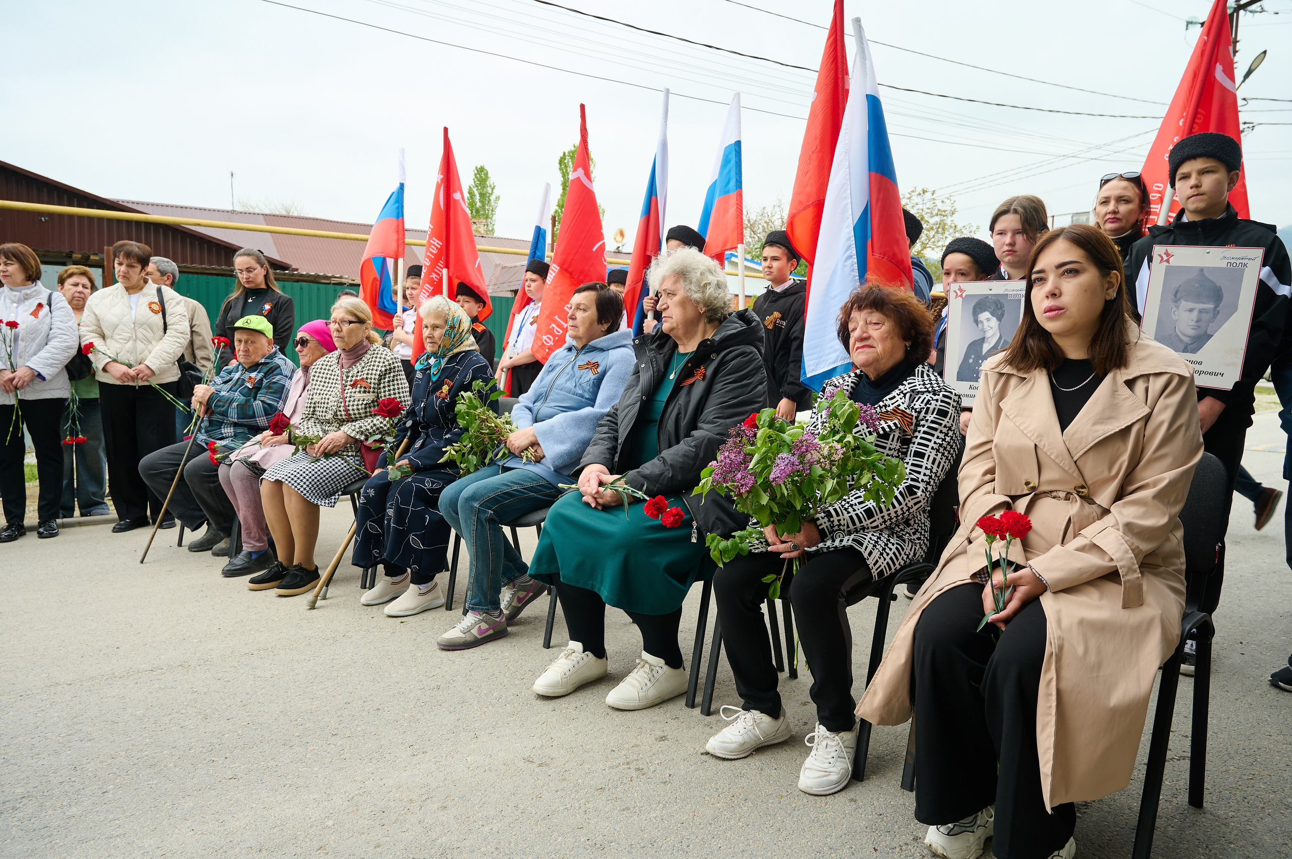 9 мая в селе Виноградное. Жизнь курорта Кабардинка в фотографиях
