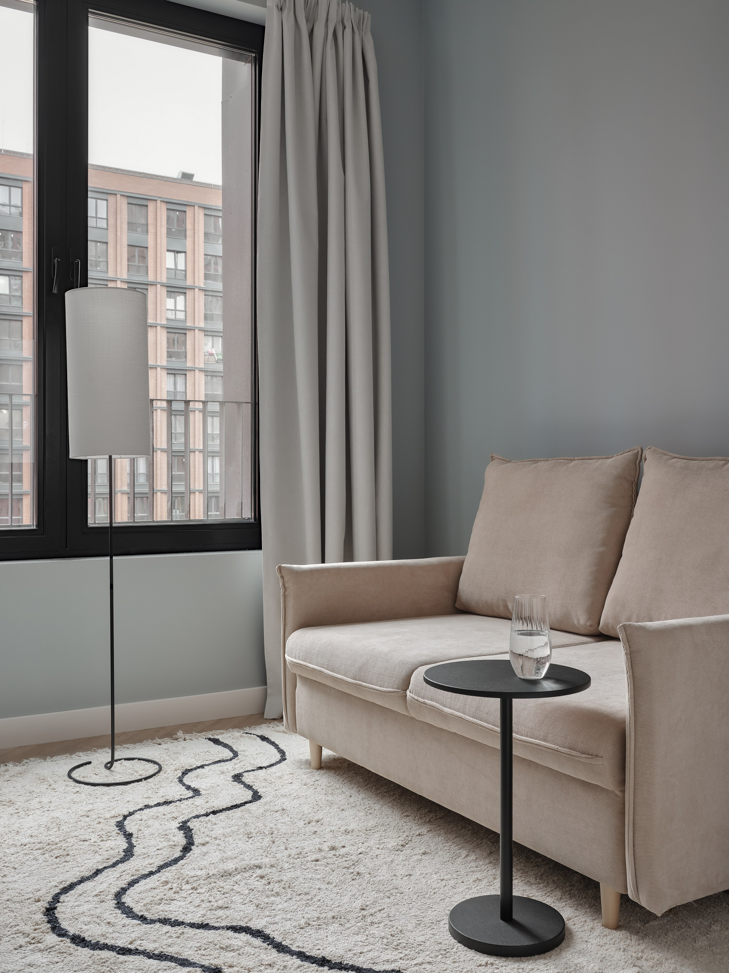 Светлый интерьер небольшой квартиры. Фотограф Наталья Вершинина