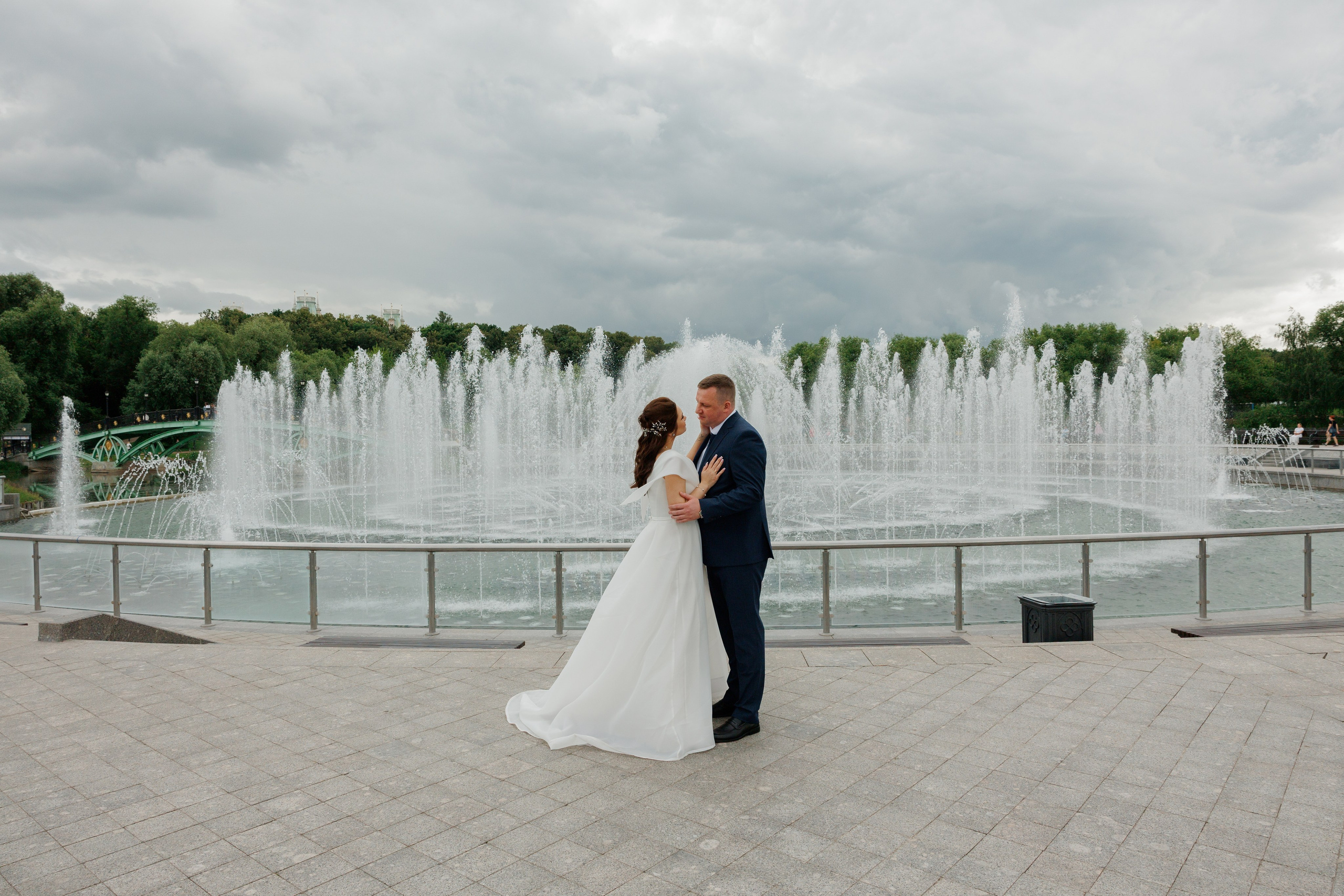 Свадебная фотосессия в Царицыно. Свадебная съёмка в Москве