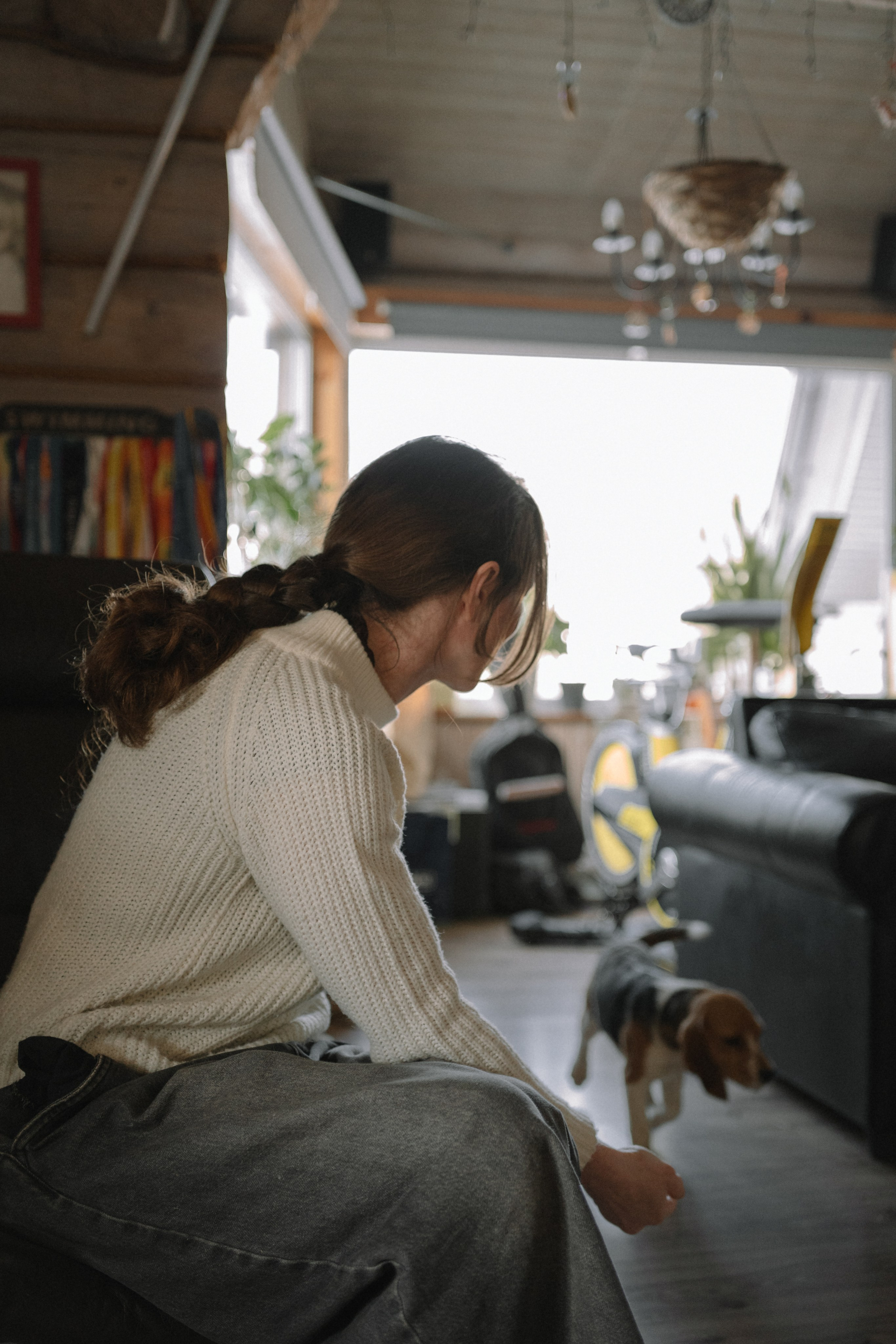 Маша, бигль Вера и её ферма. Семейный фотограф в Москве Алёна Чача