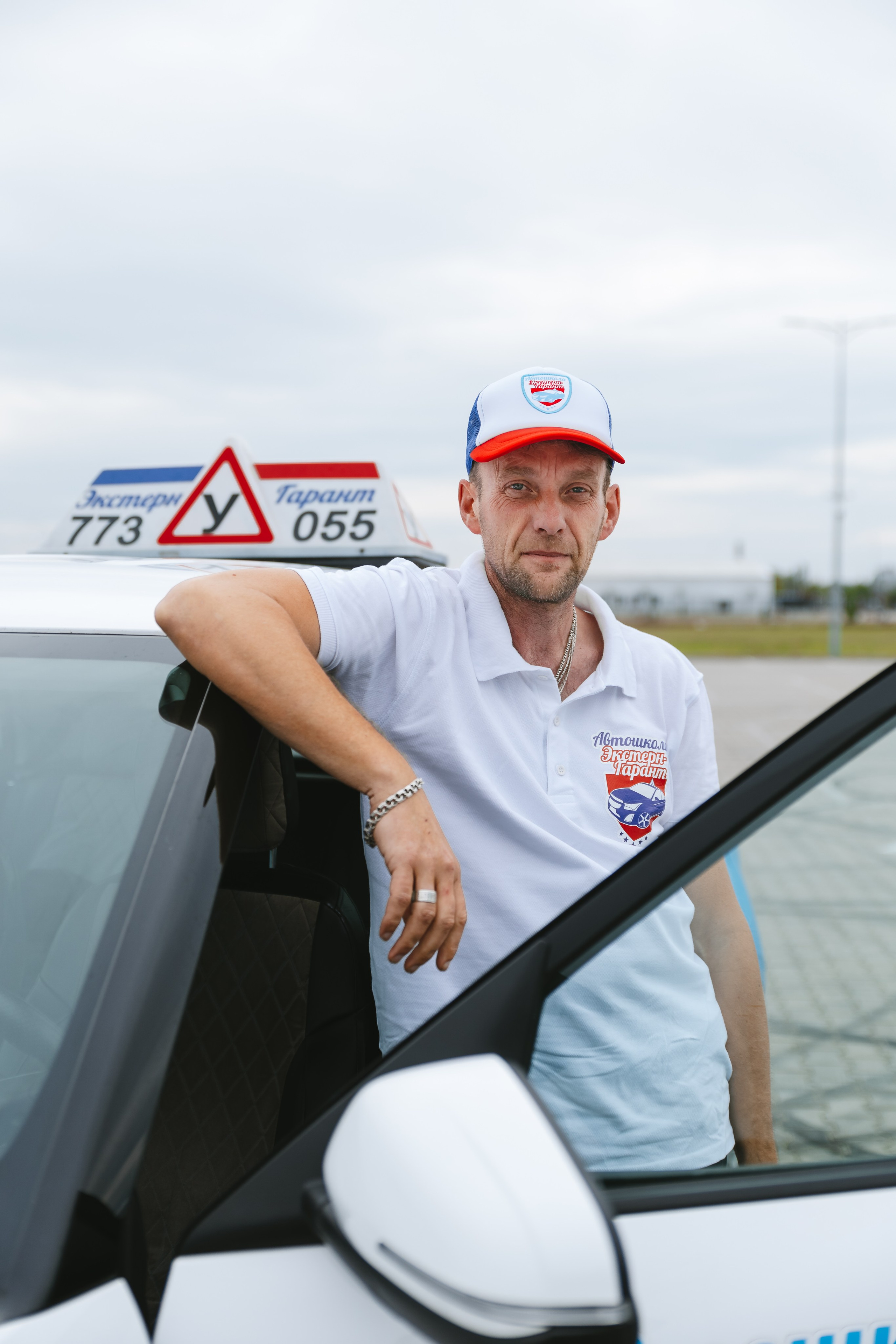 Extern-Garant Driving School. Content shooting. KRIS KRUPINNIKOVA