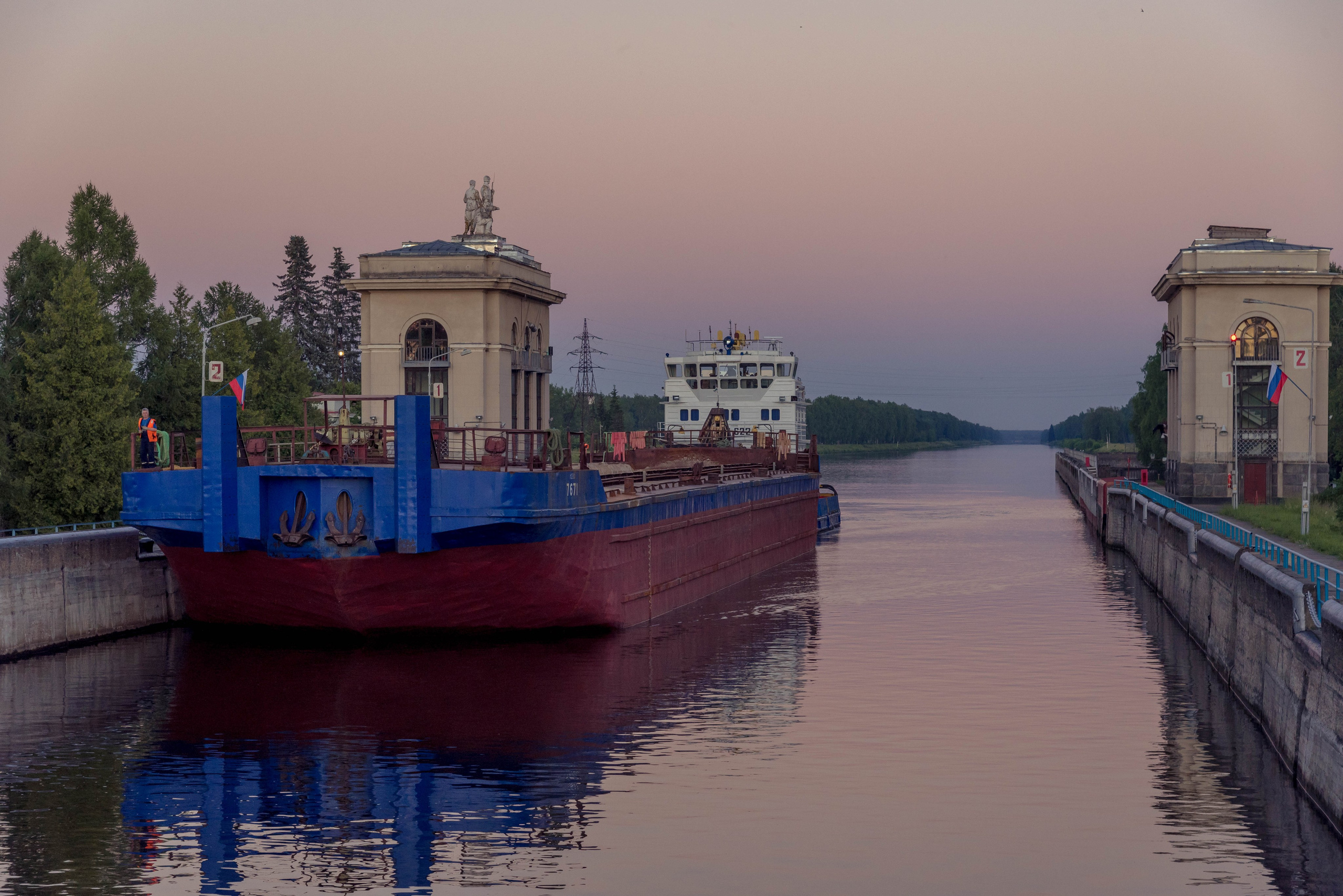 Поволжье. Съёмка для компании Мостурфлот, 2021. Фотограф Марк Арсаков