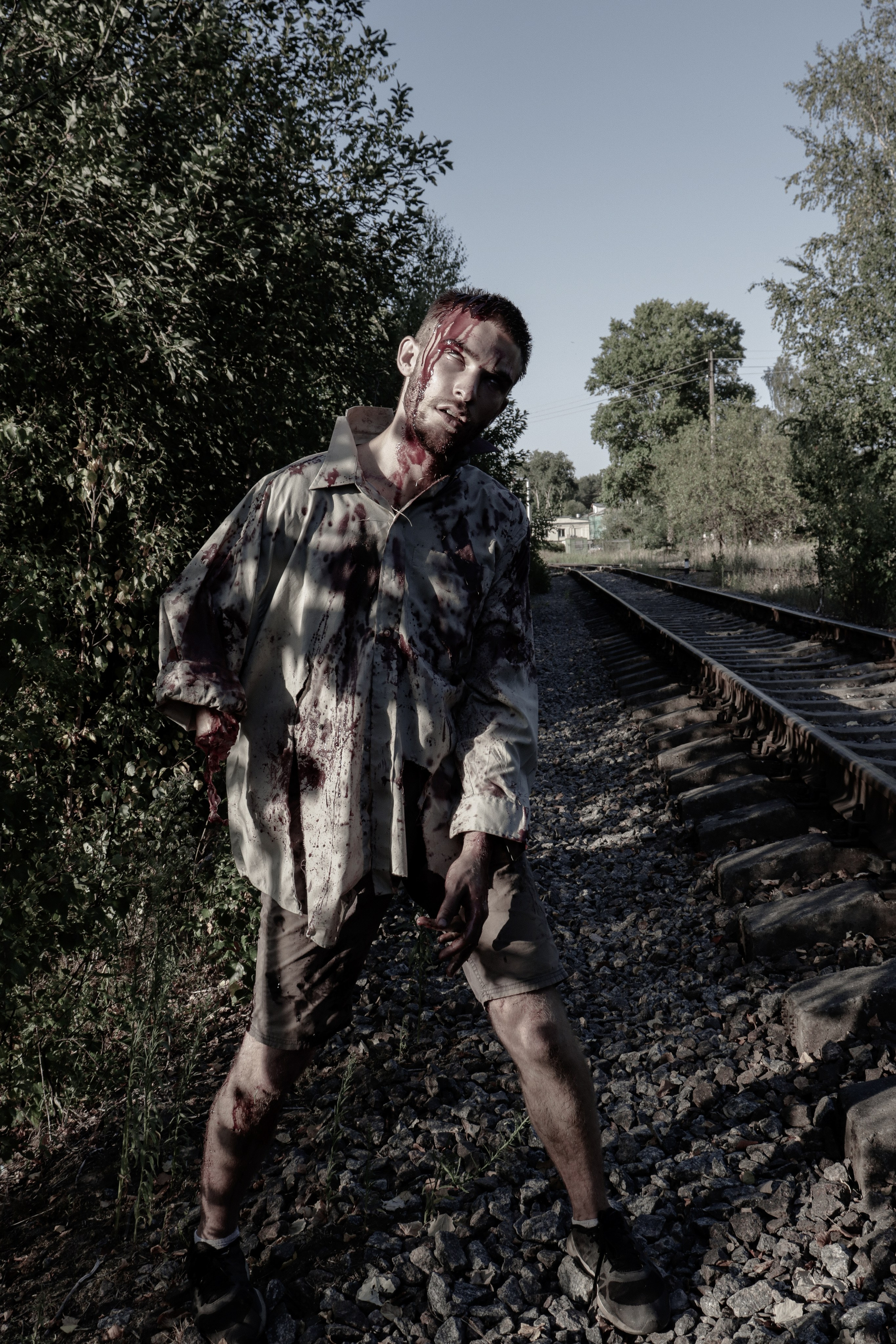 Фотосет по сериалу «Ходячие мертвецы» 3 сезон. Ивентный фотограф в Санкт-Петербурге Олег Комков