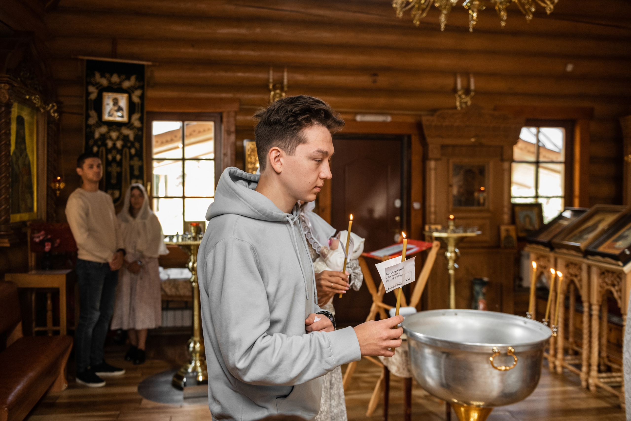 Крещение Евы. Свадебный и семейный фотограф Нижний Новгород и Москва Павел Градобоев