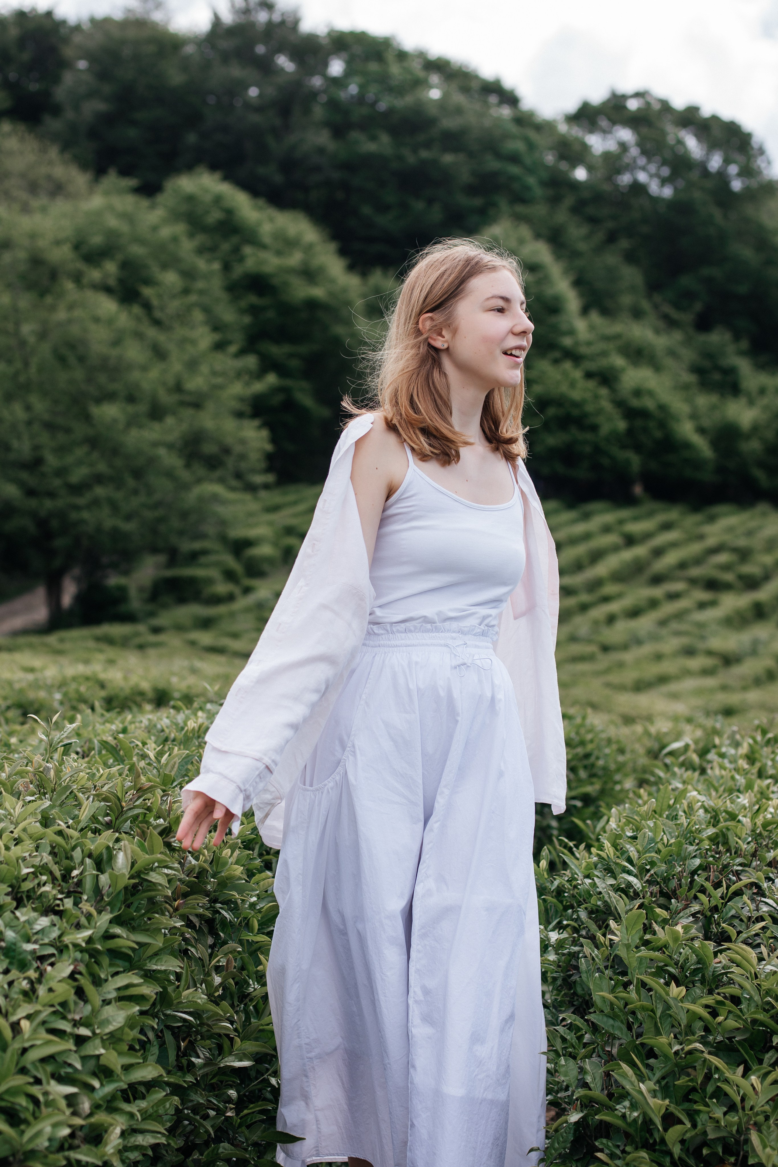 Tea plantation. Efimova Model Agency