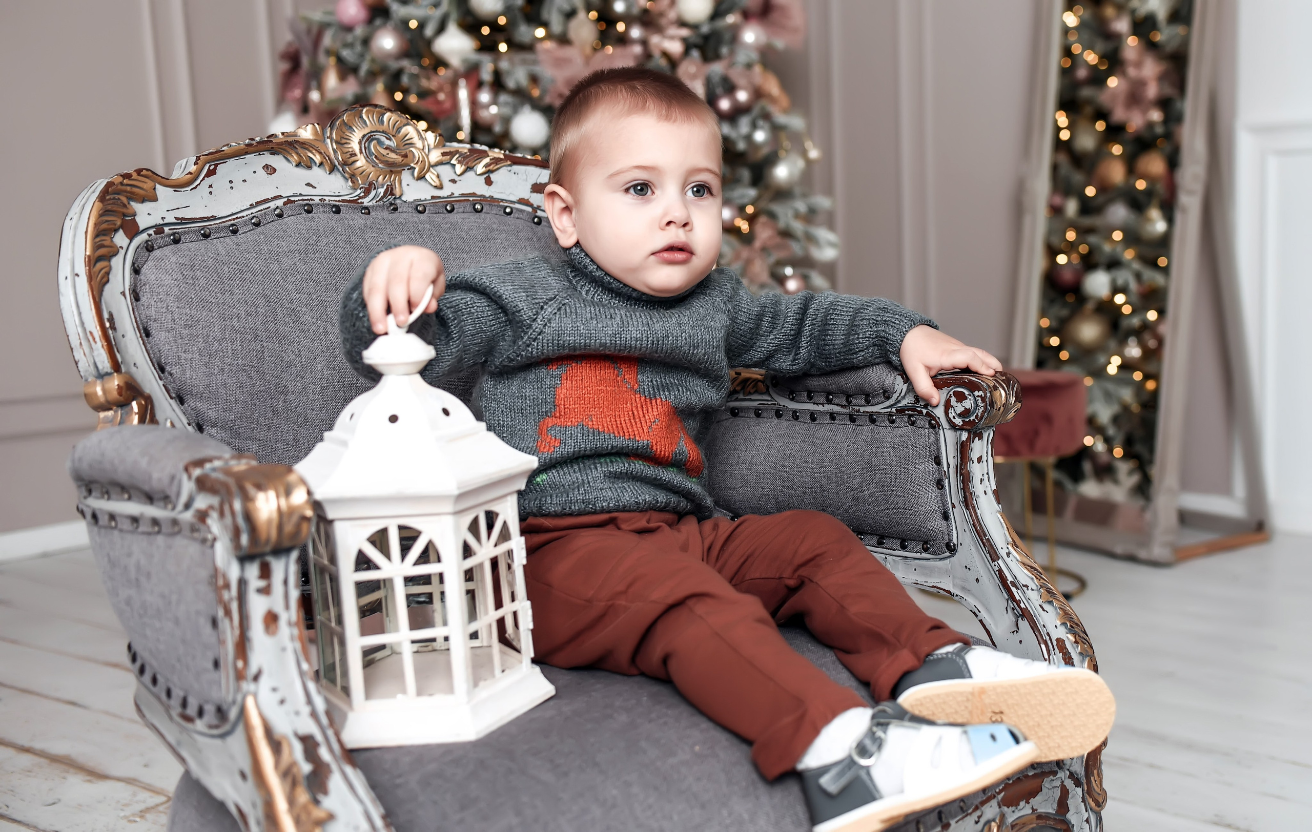 Новогодняя семейная. Свадебный, семейный, детский, контент фотограф в Омске Максим Ильин