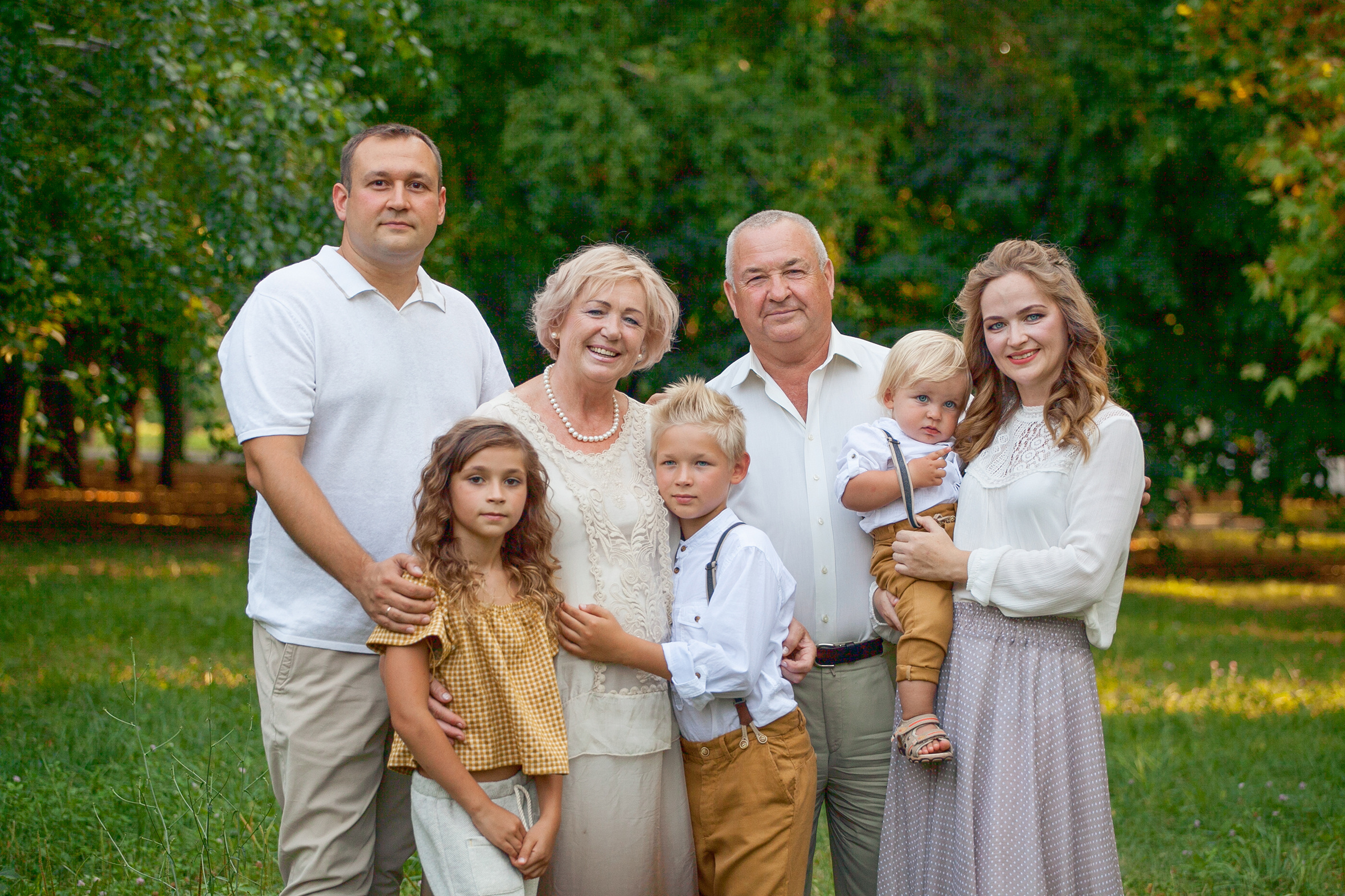 Большая семья. Профессиональный фотограф в Краснодаре Татьяна Корченкина