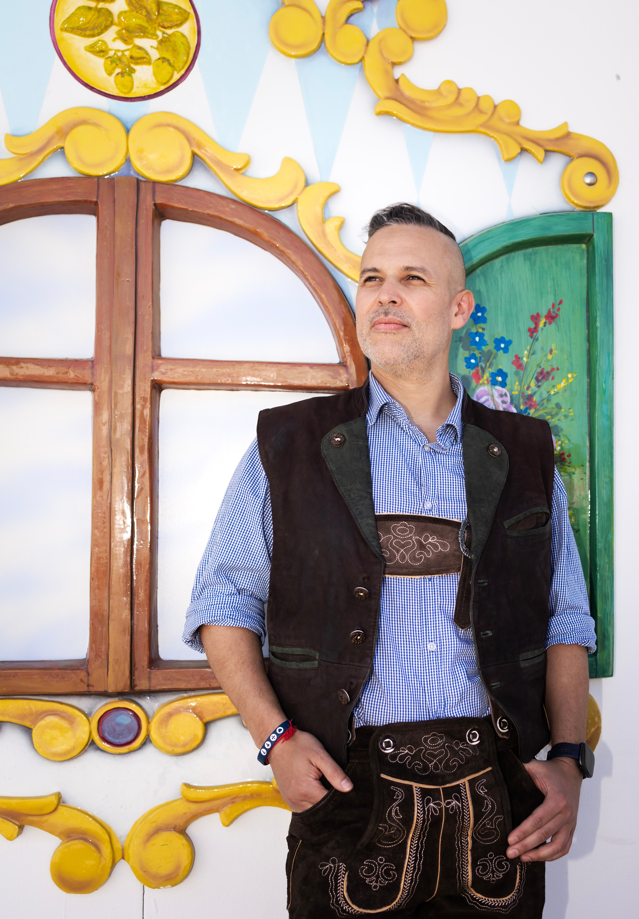 Frühlingsfest. Photographer in Munich