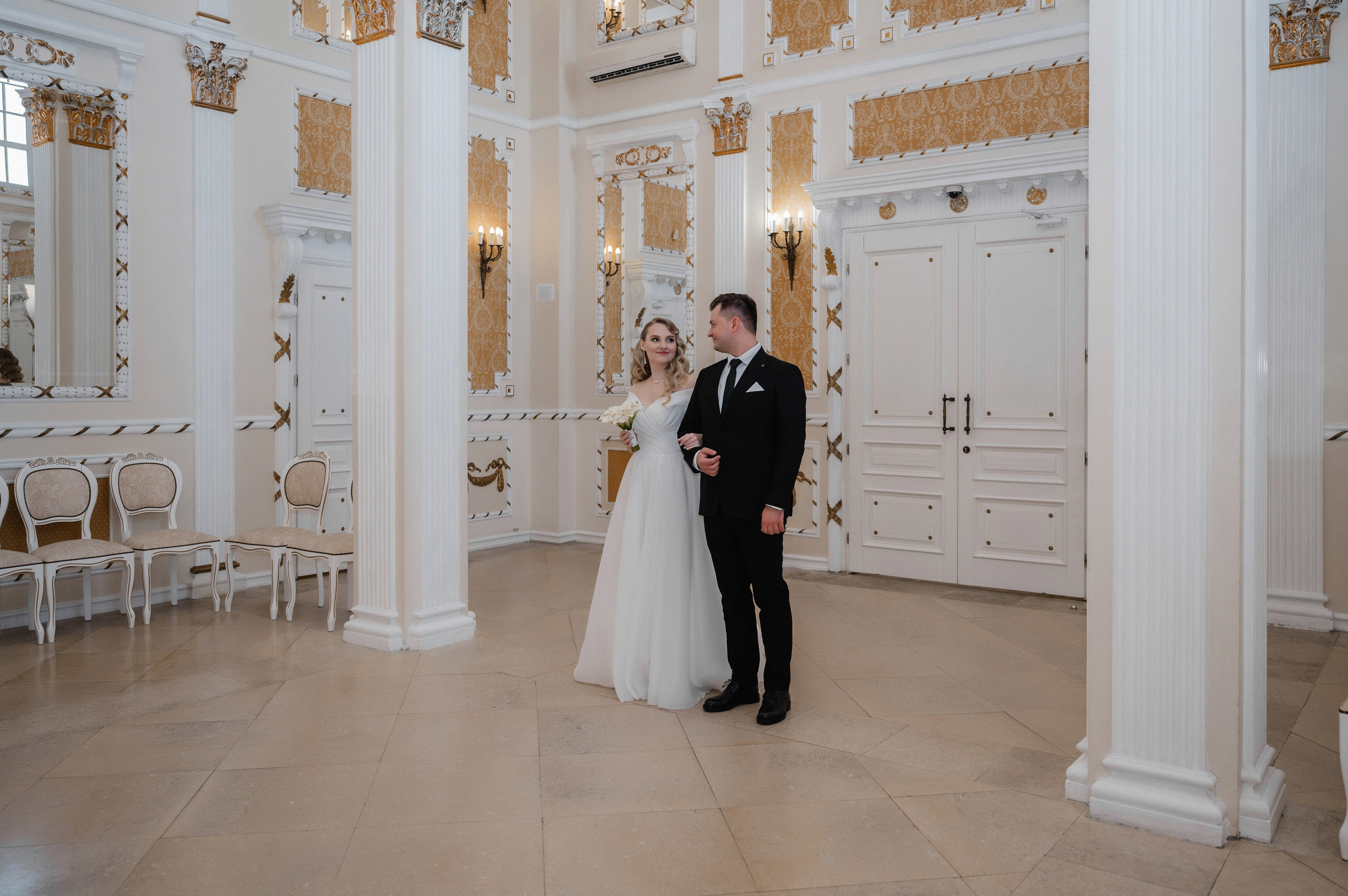 Илья и Ольга.Кусково. Свадебный фотограф Раменское-Москва